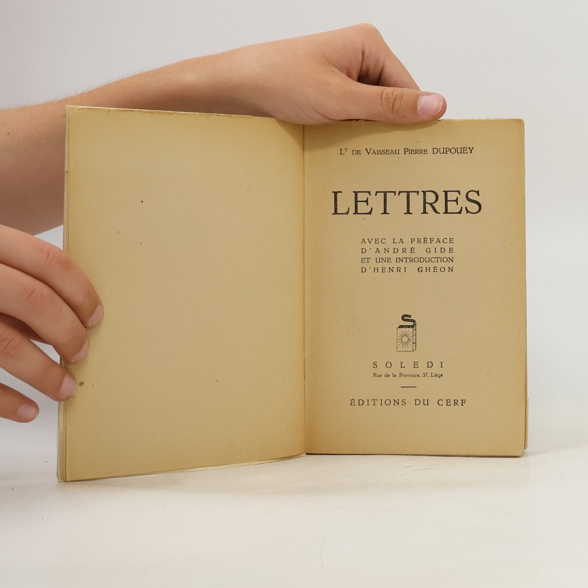 Pierre Dupouey Lettres du lt de vaisseau