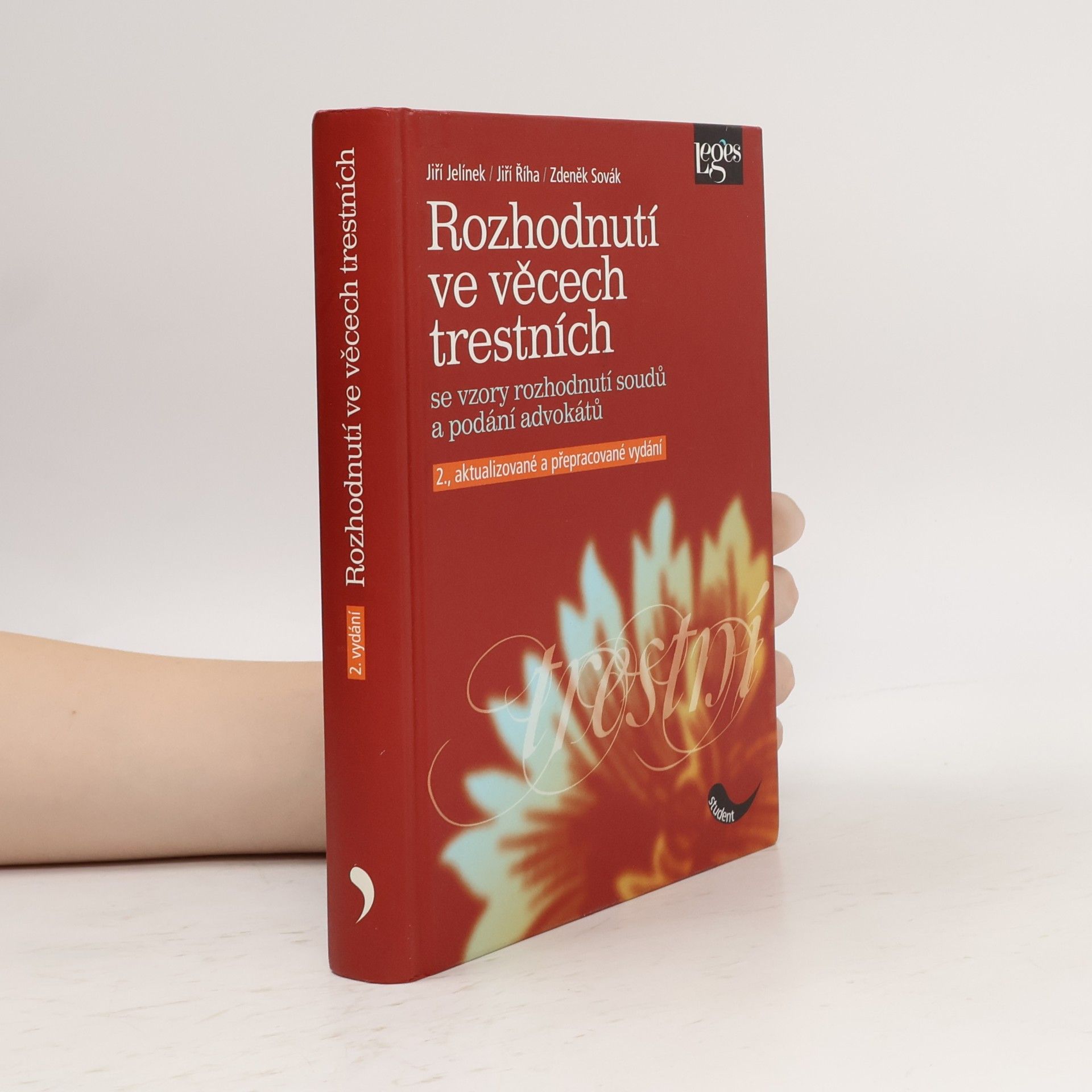 Jiří Jelínek Rozhodnutí ve věcech trestních: se vzory rozhodnutí soudů a podání advokátů
