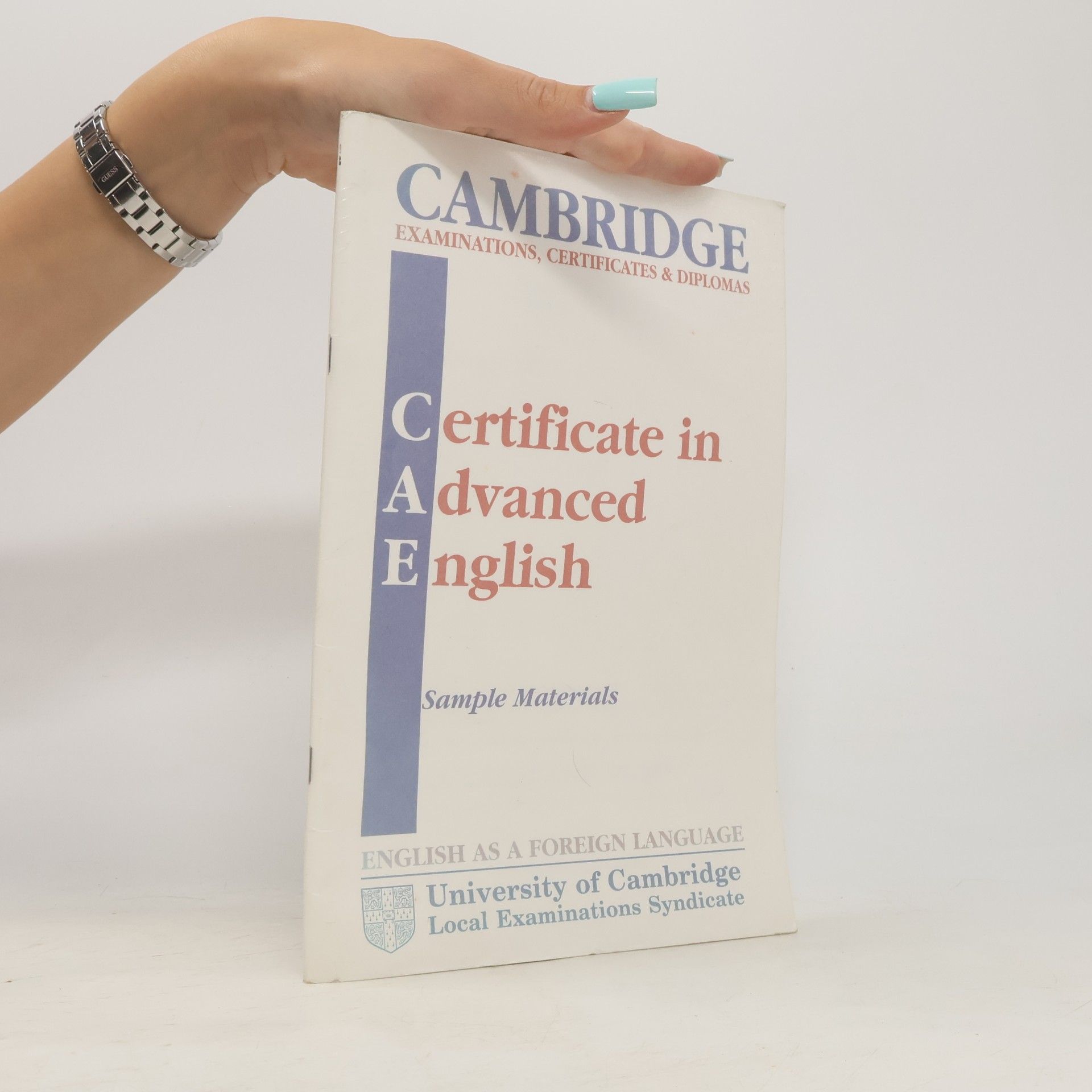 Various authors Certificate in Advanced English