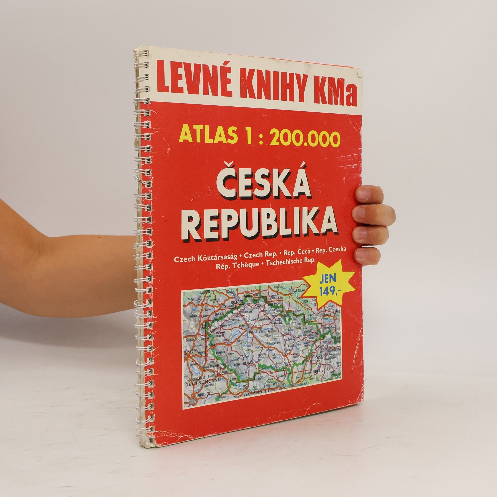 Various authors Česká republika. Atlas 1:200.000