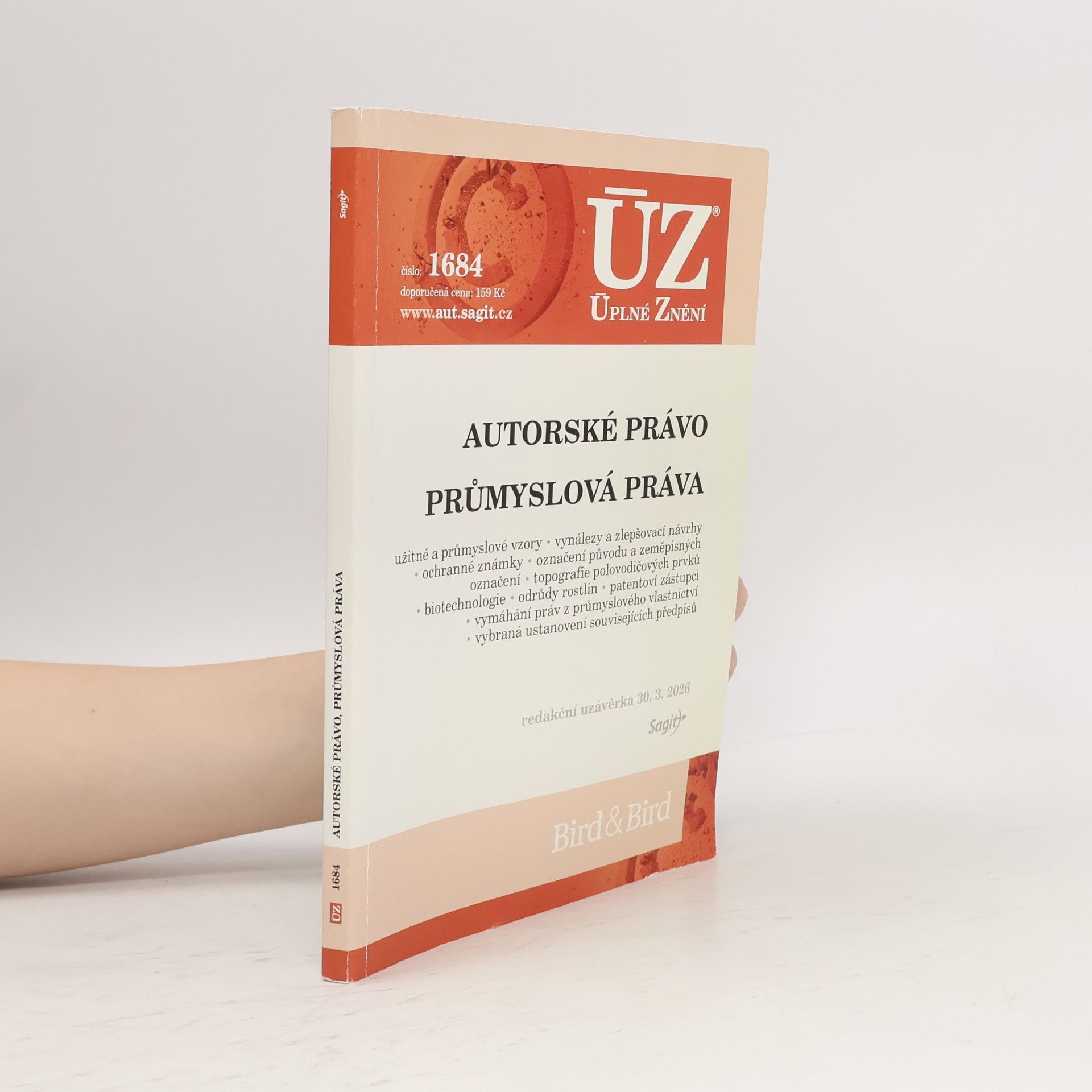 Kolektiv autorů Autorské právo, průmyslová práva 1684