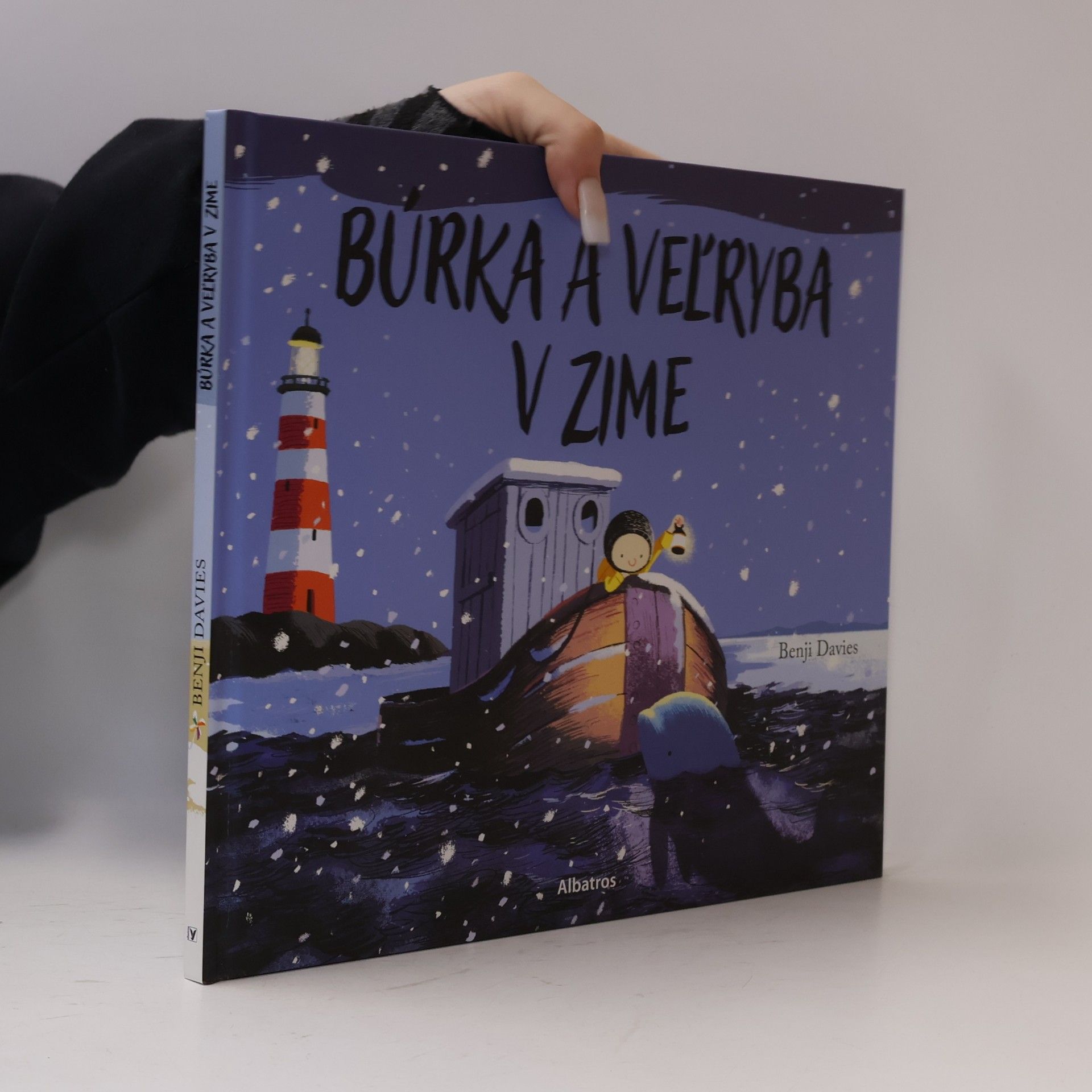 Benji Davies Búrka a veľryba v zime