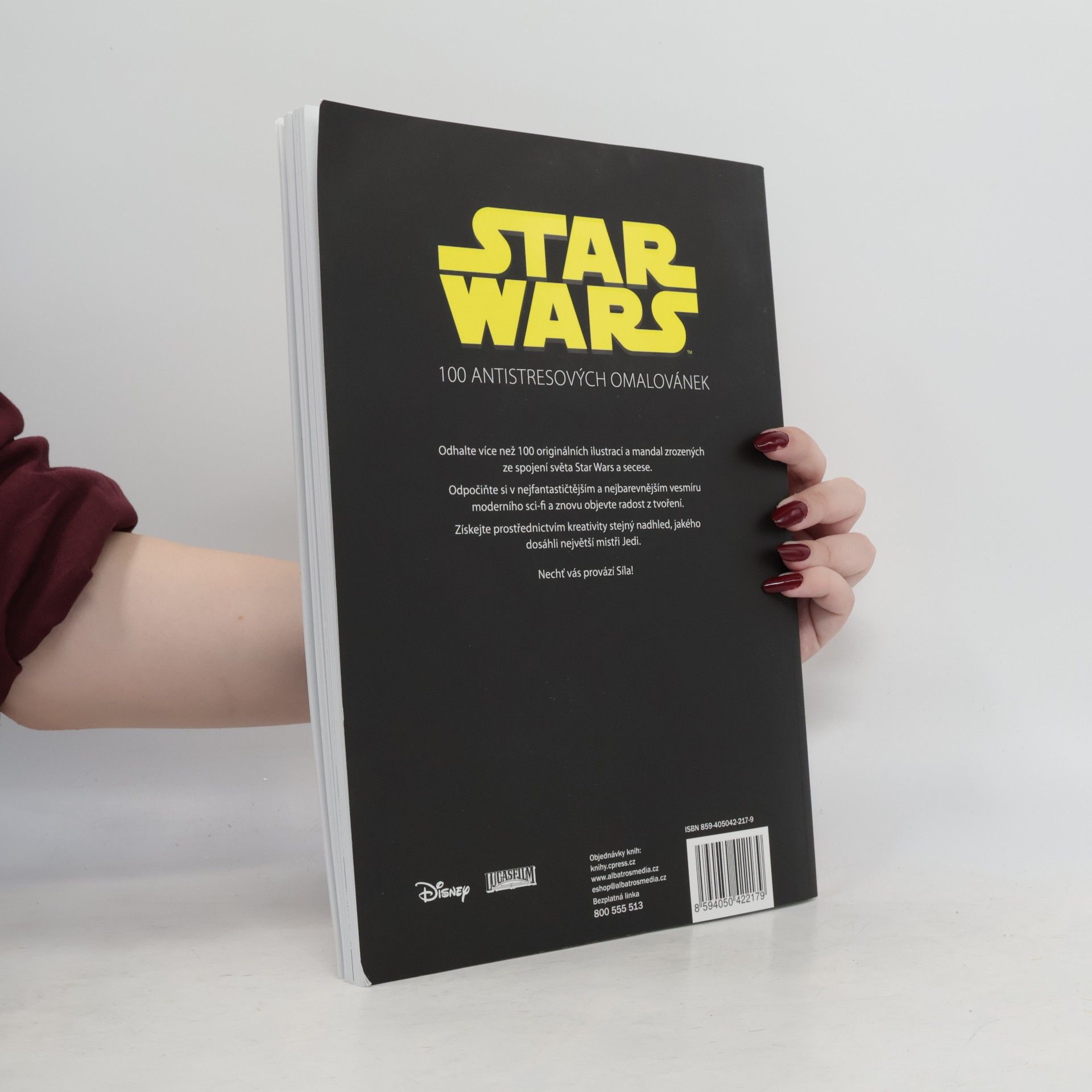 Kolektiv autorů Star Wars. 100 antistresových omalovánek