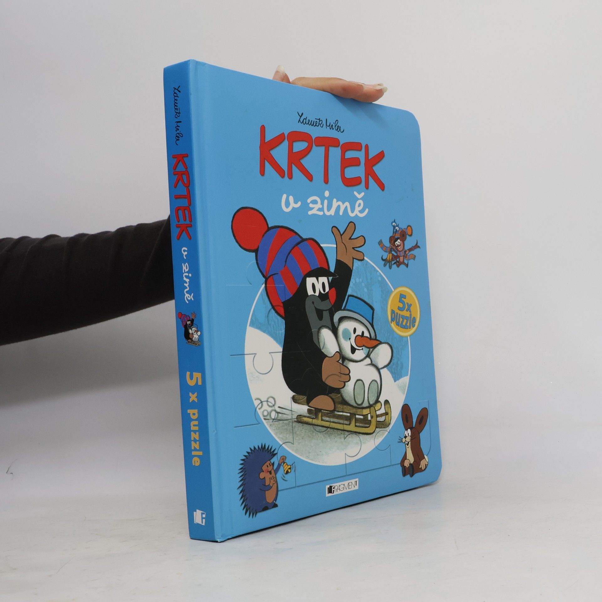 Zdeněk Miler Krtek v zimě (puzzle uvnitř)