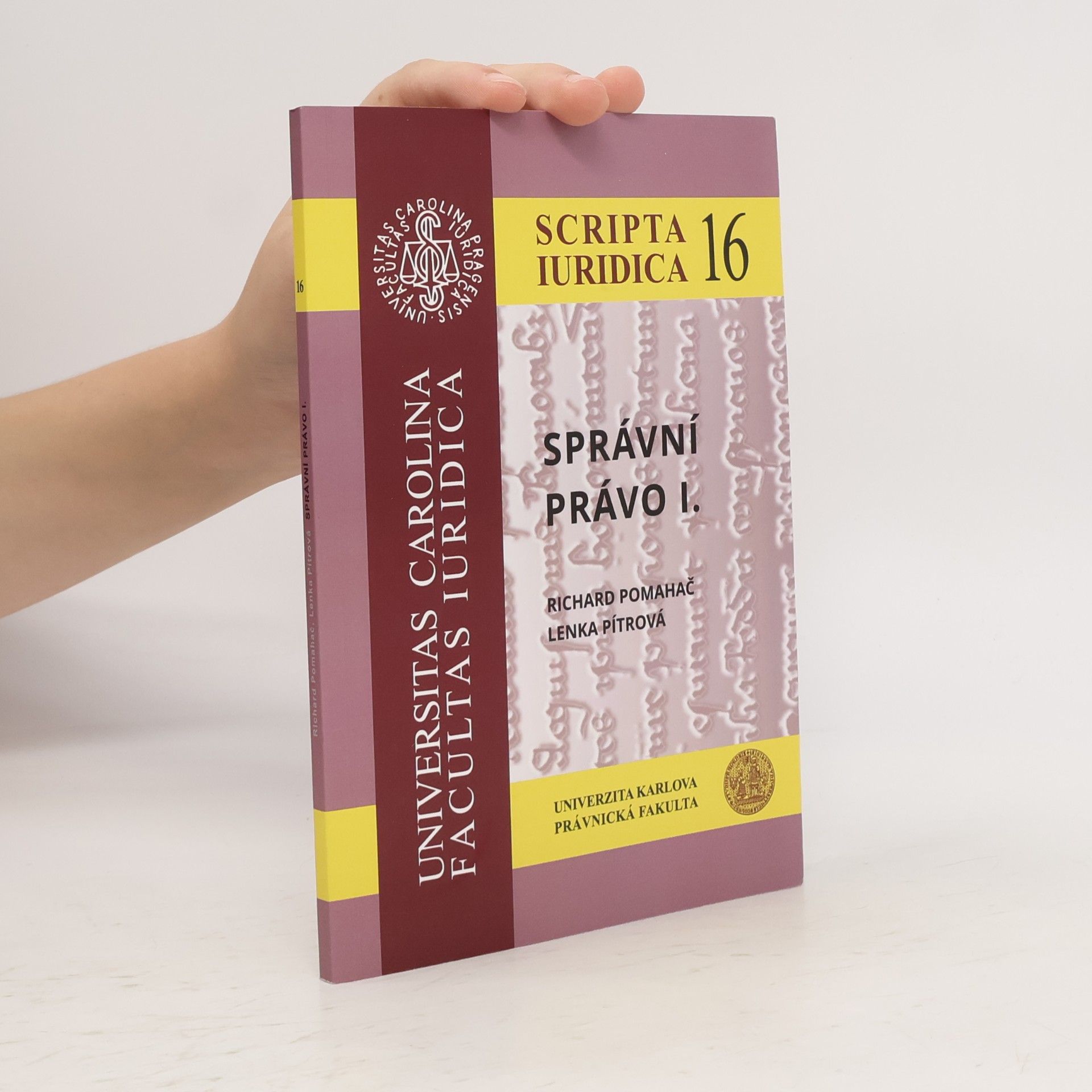 Lenka Pítrová Správní právo. I.