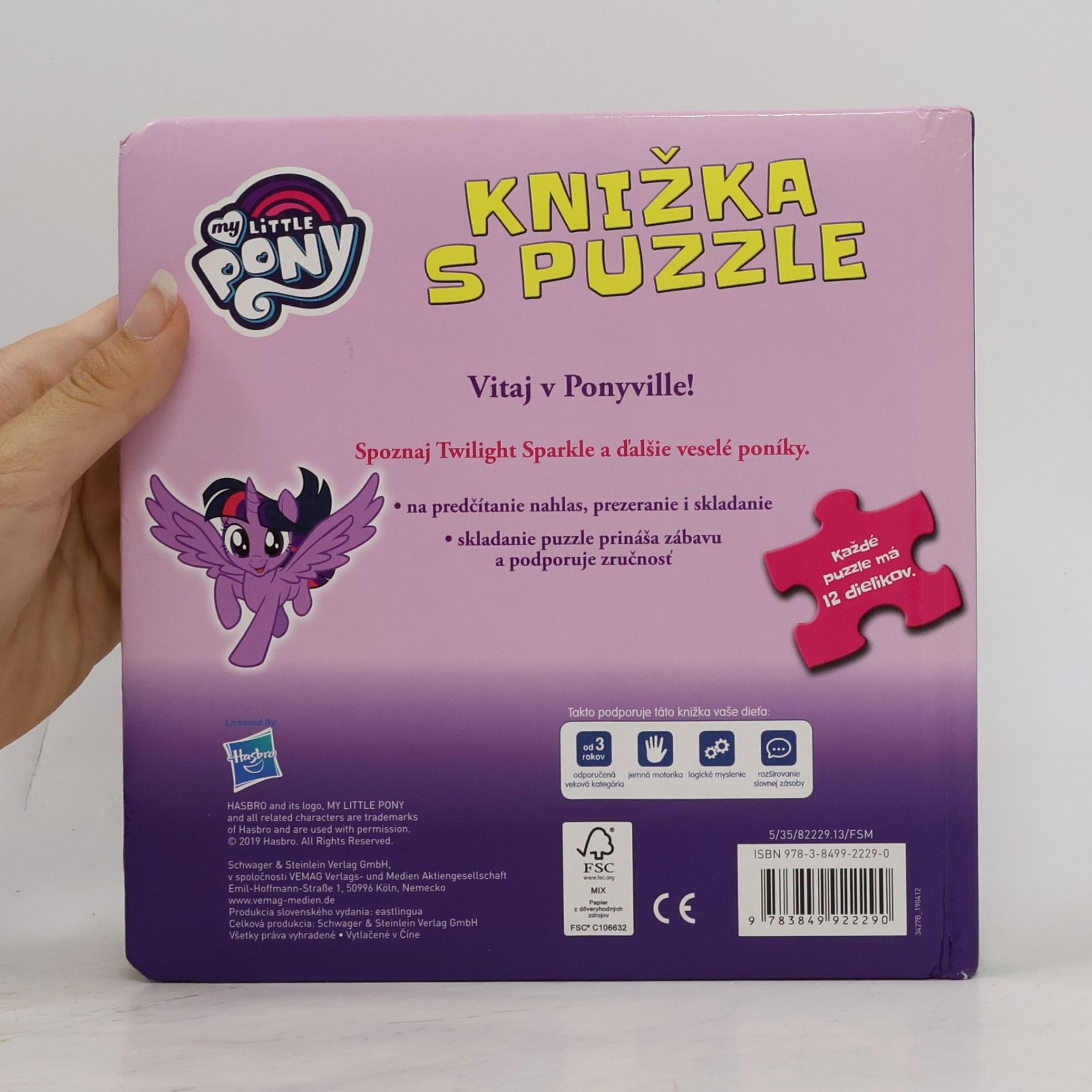 kolektiv Knížka s puzzle. My Little Pony
