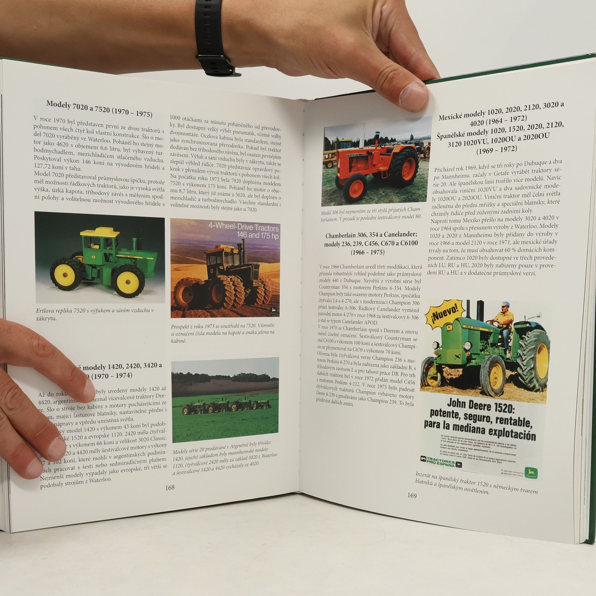 Don Macmillan Velká kniha traktorů John Deere