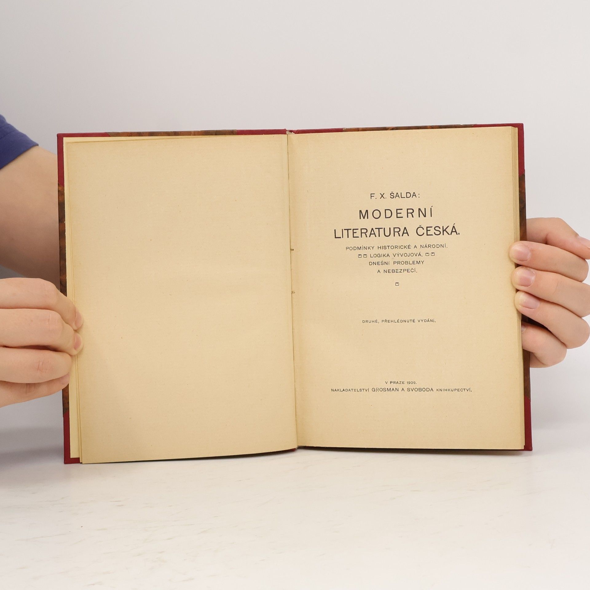 František Xaver Šalda Moderní literatura česká