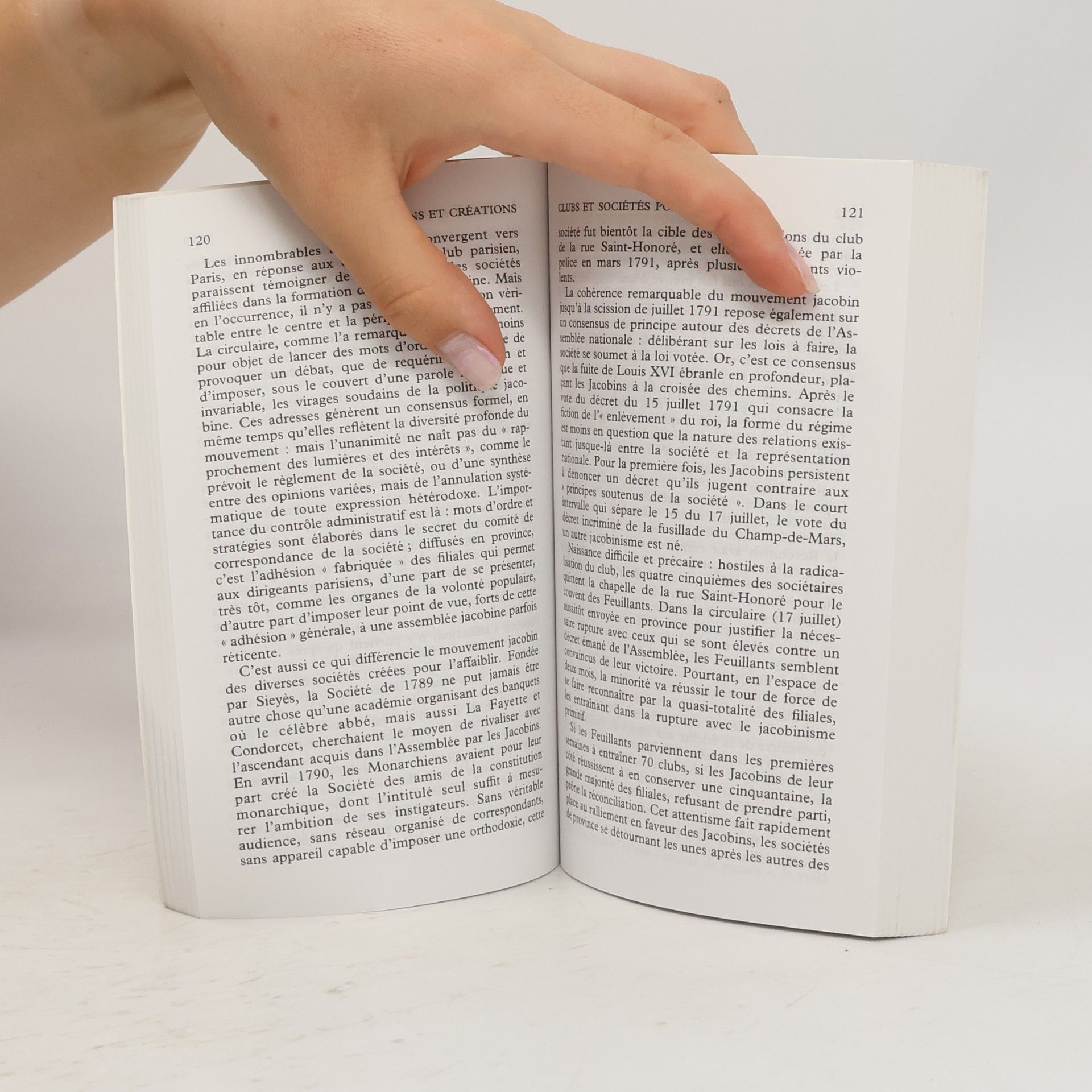Francois Furet Dictionnaire critique de la Révolution française: Institutions et créations