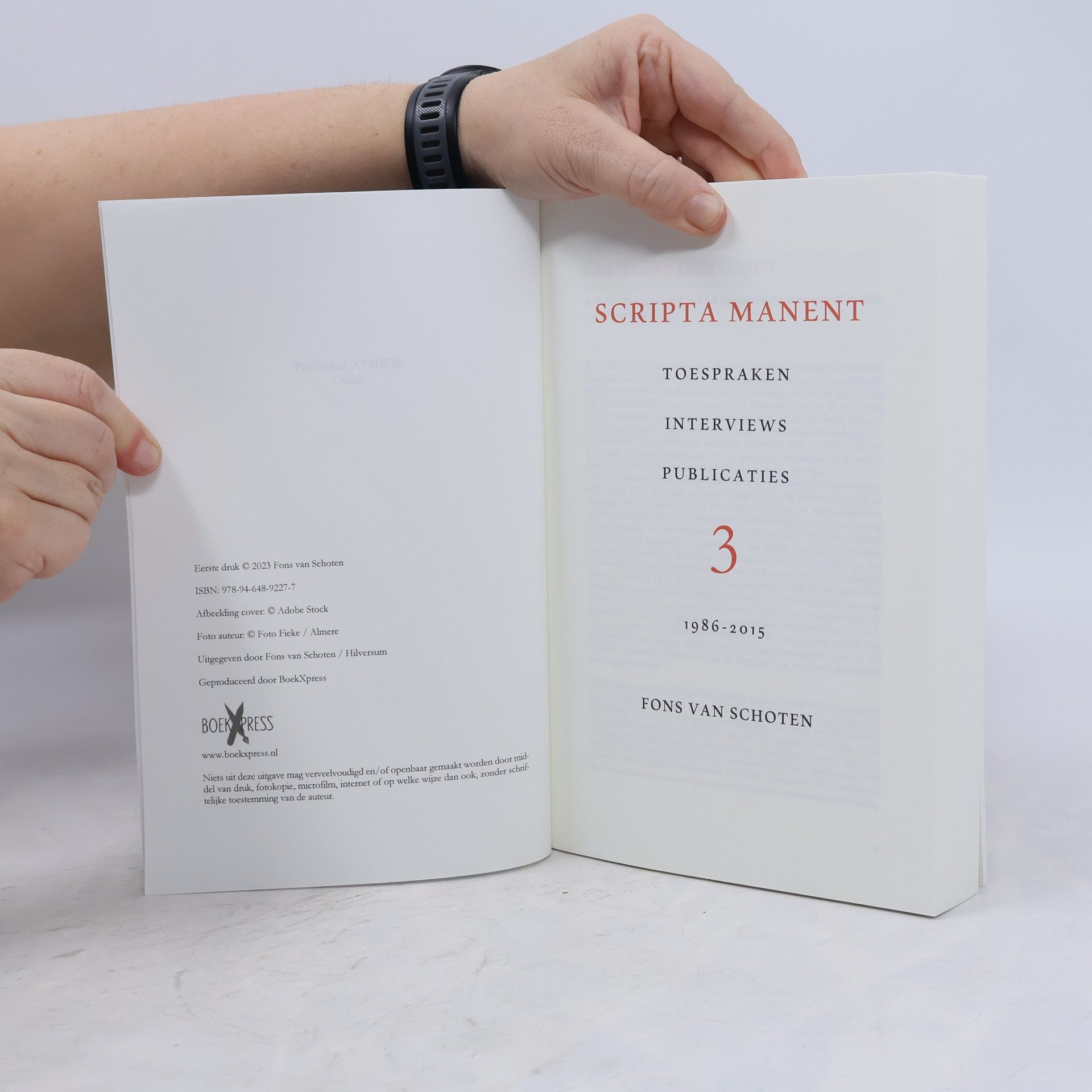Fons van Schoten Scripta Manent 3