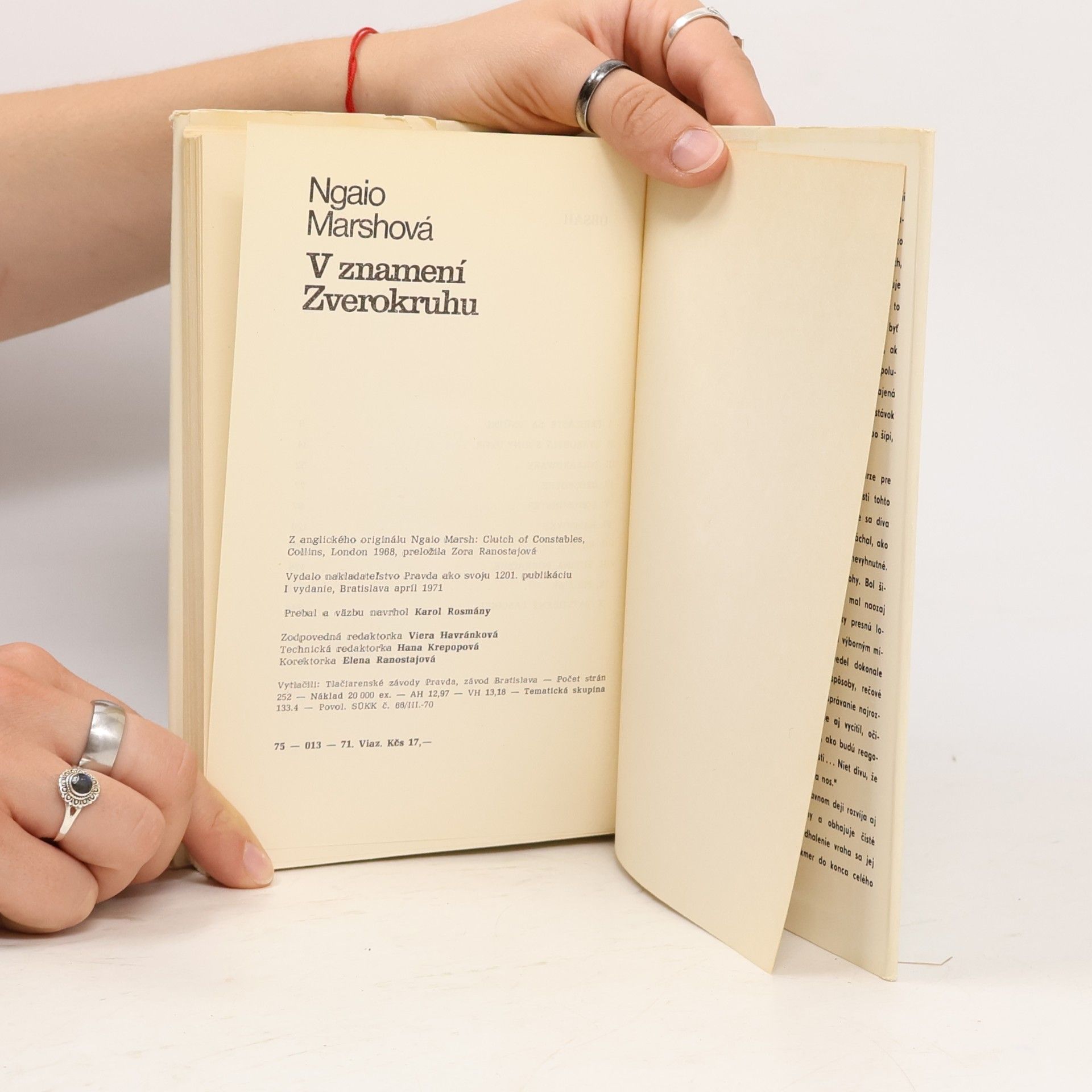 Ngaio Marsh V znamení zverokruhu