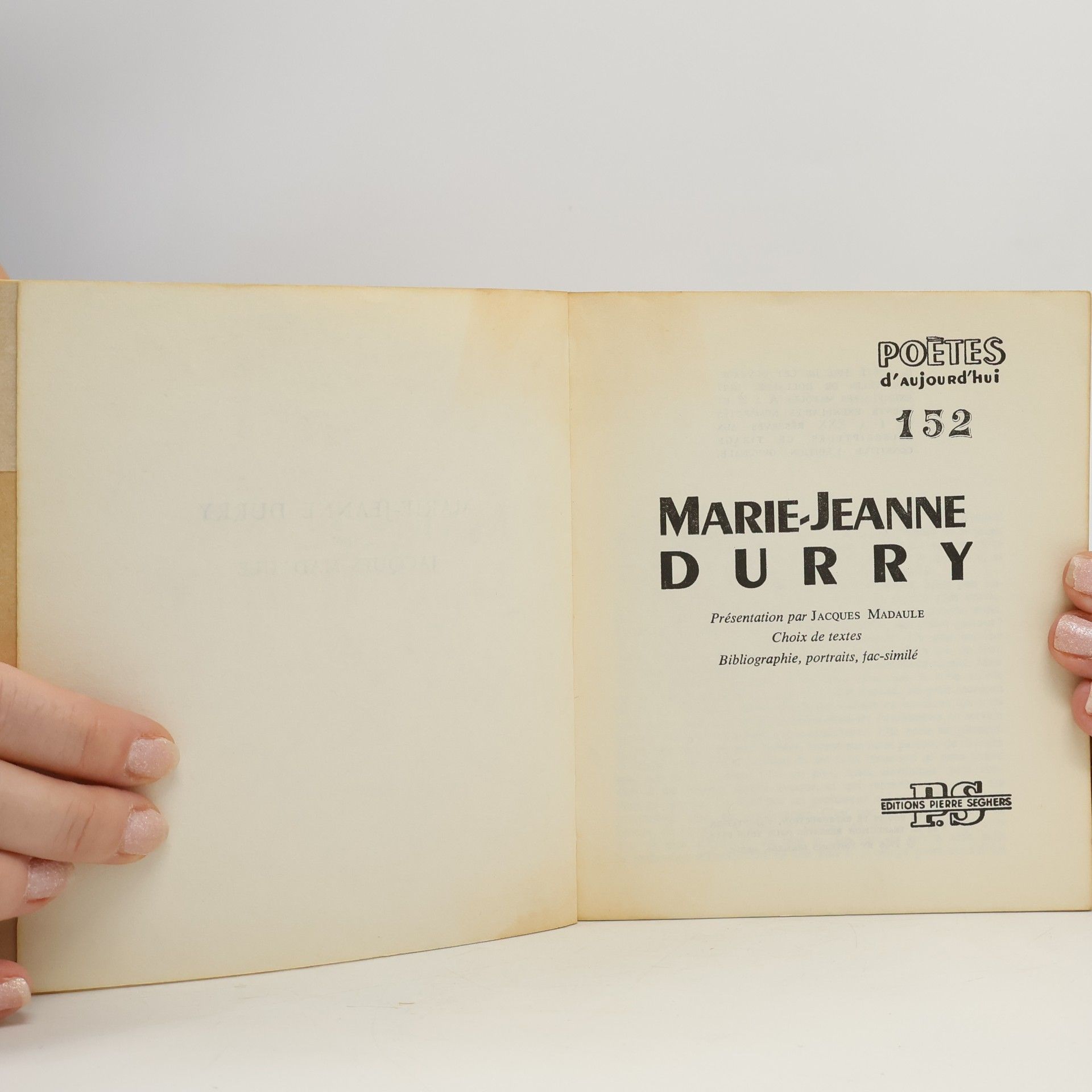 Jacques Madaule Marie Jeanne Durry