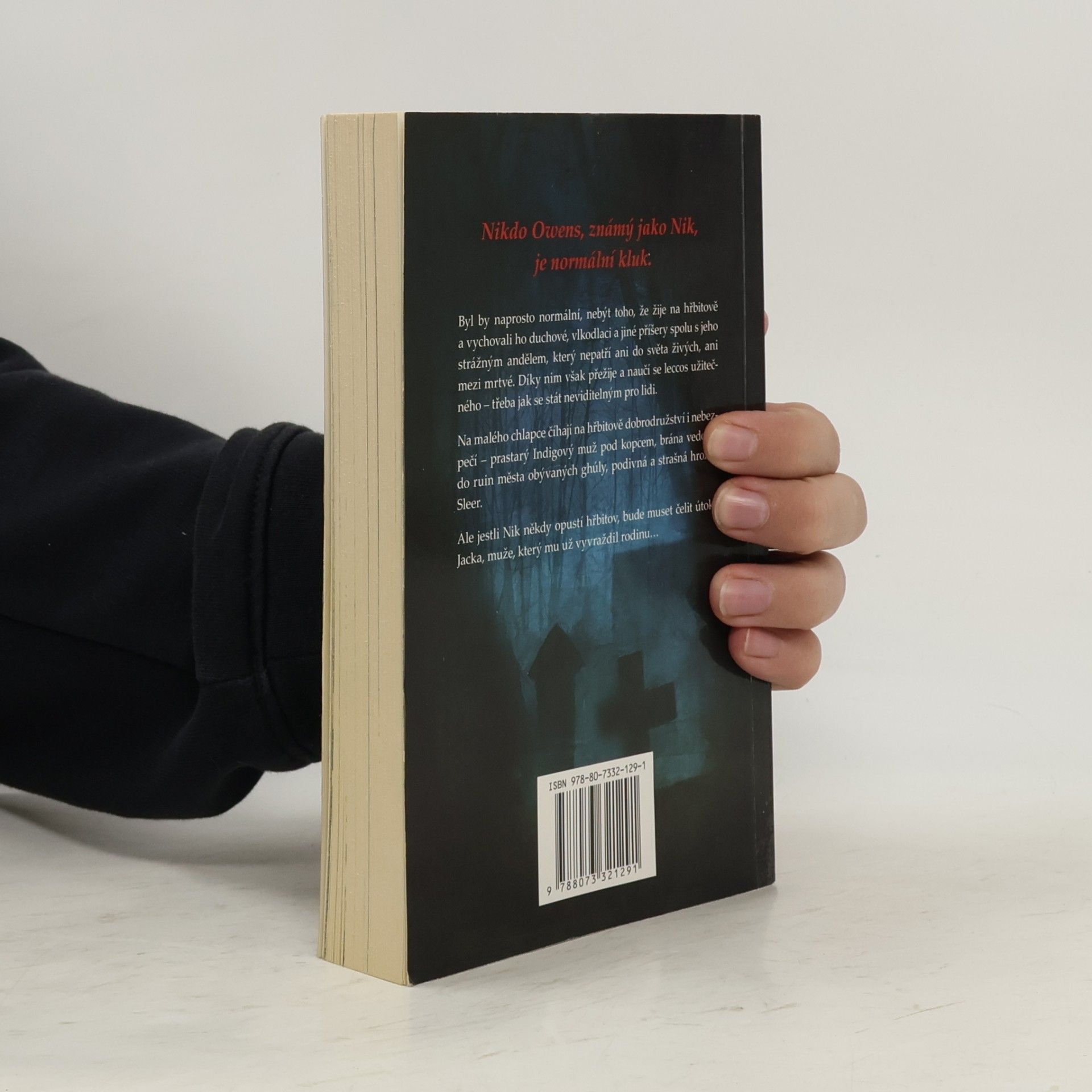Neil Gaiman Kniha hřbitova