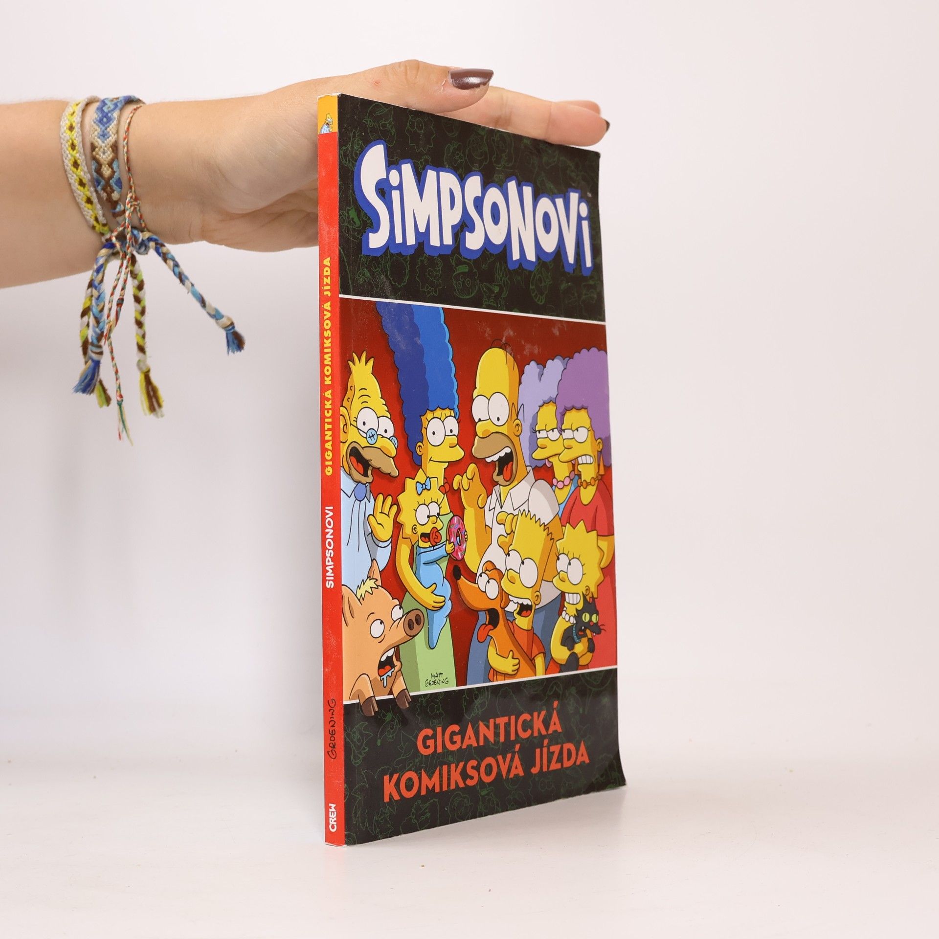 Matt Groening Simpsonovi : gigantická komiksová jízda