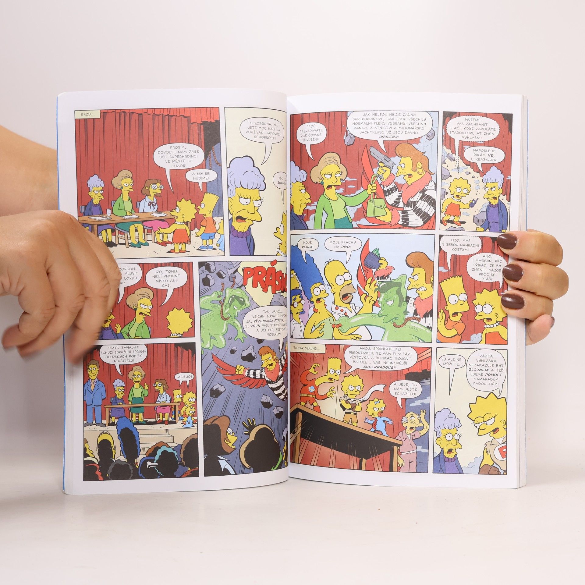 Matt Groening Simpsonovi : gigantická komiksová jízda