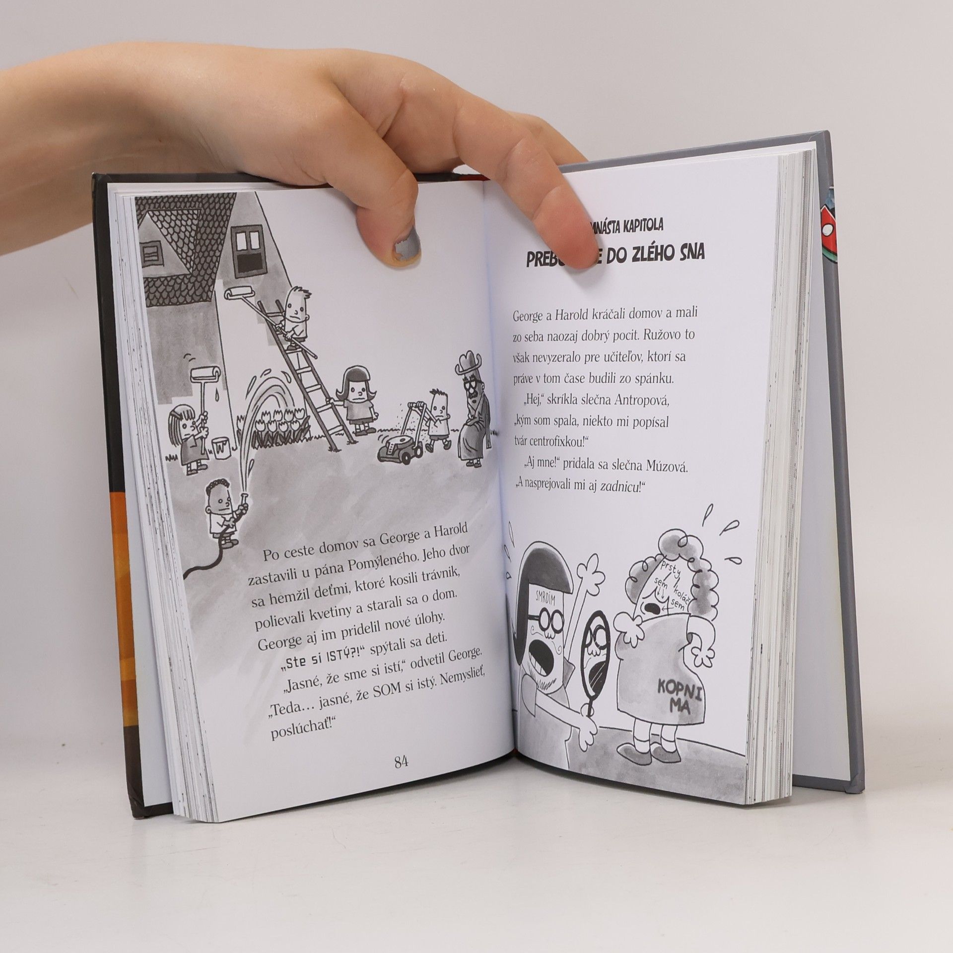 Dav Pilkey Kapitán bombarďák a páchnuca príhoda s pánom smradohlavom