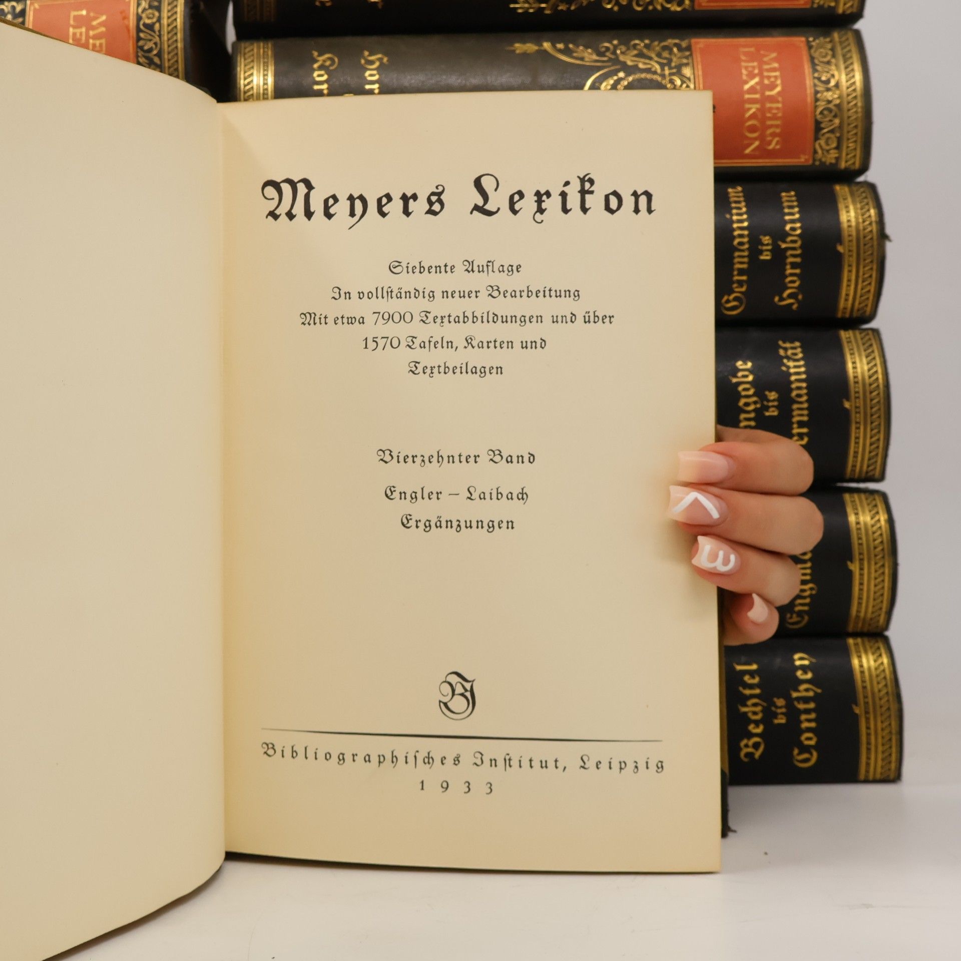 Various authors Meyers Lexikon 1-15
