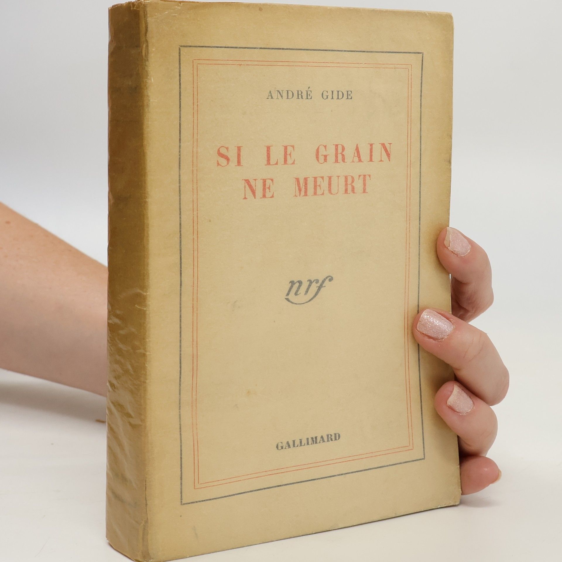 André Gide Si le grain ne meurt
