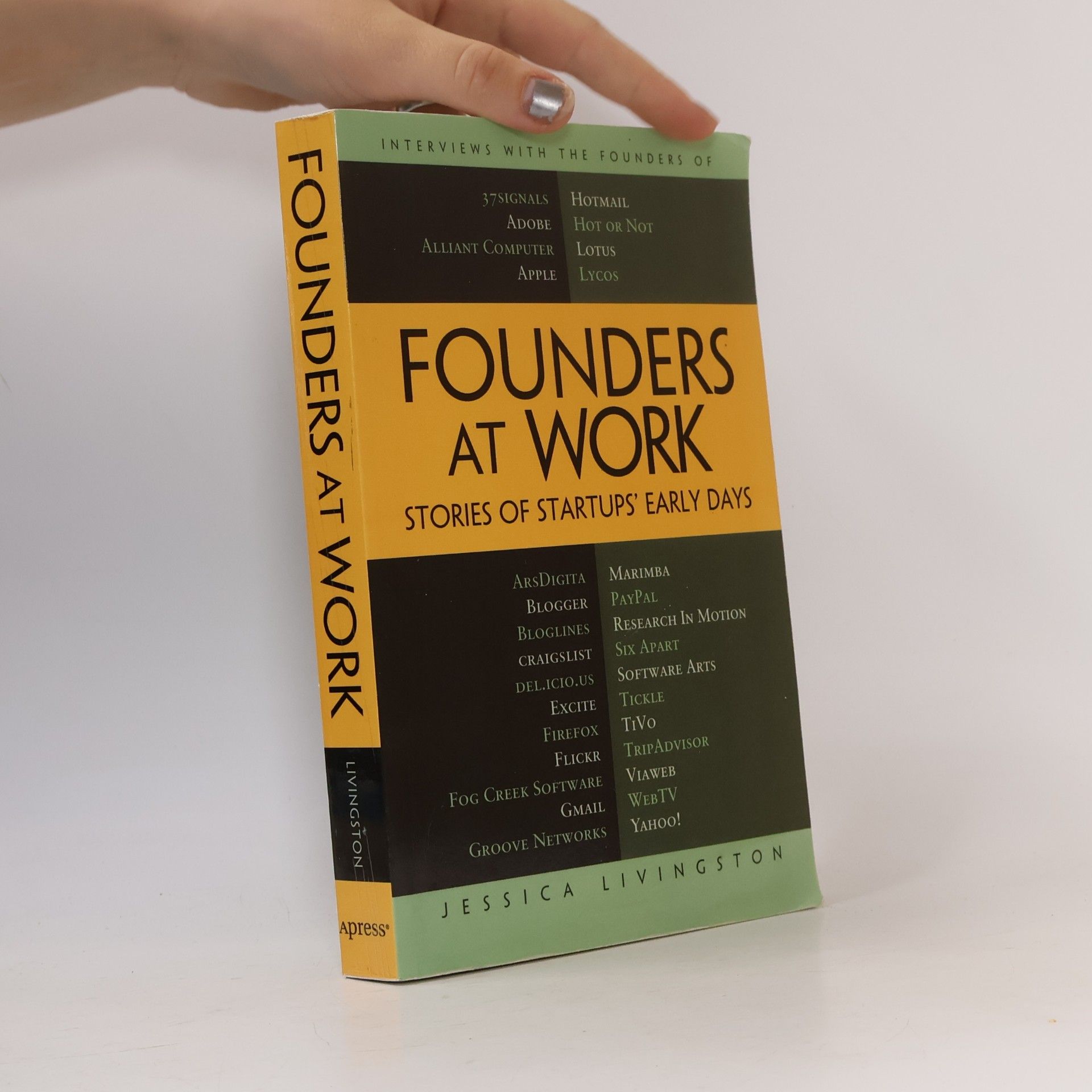 Jessica Livingston Founders at Work. Stories of Startups' Early Days