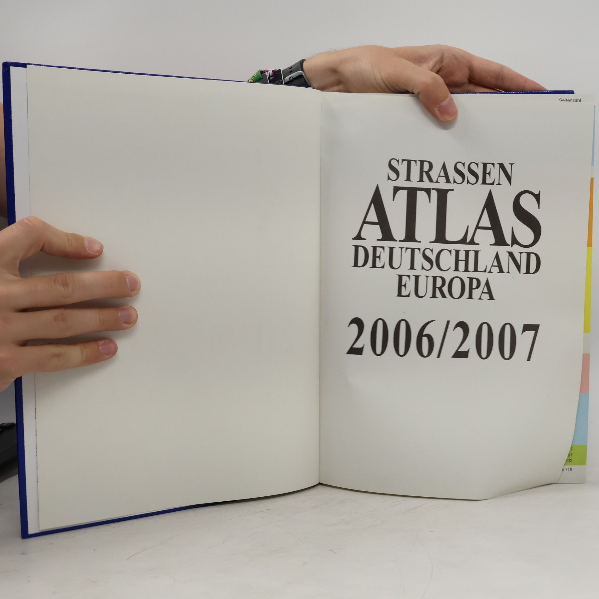 Kolektiv autorů Strassen Atlas Deutschland Europa 2006/2007