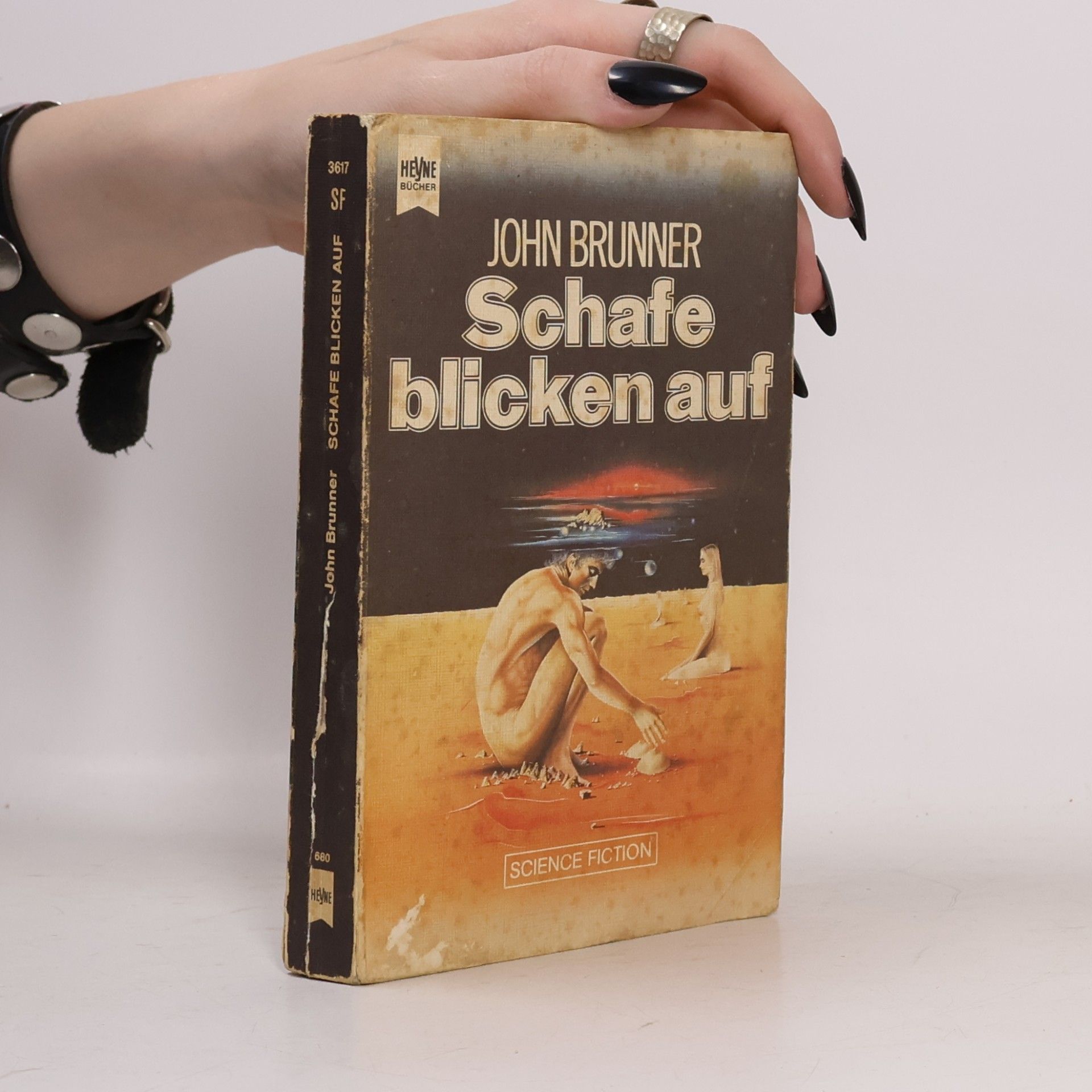John Brunner Schafe blicken auf