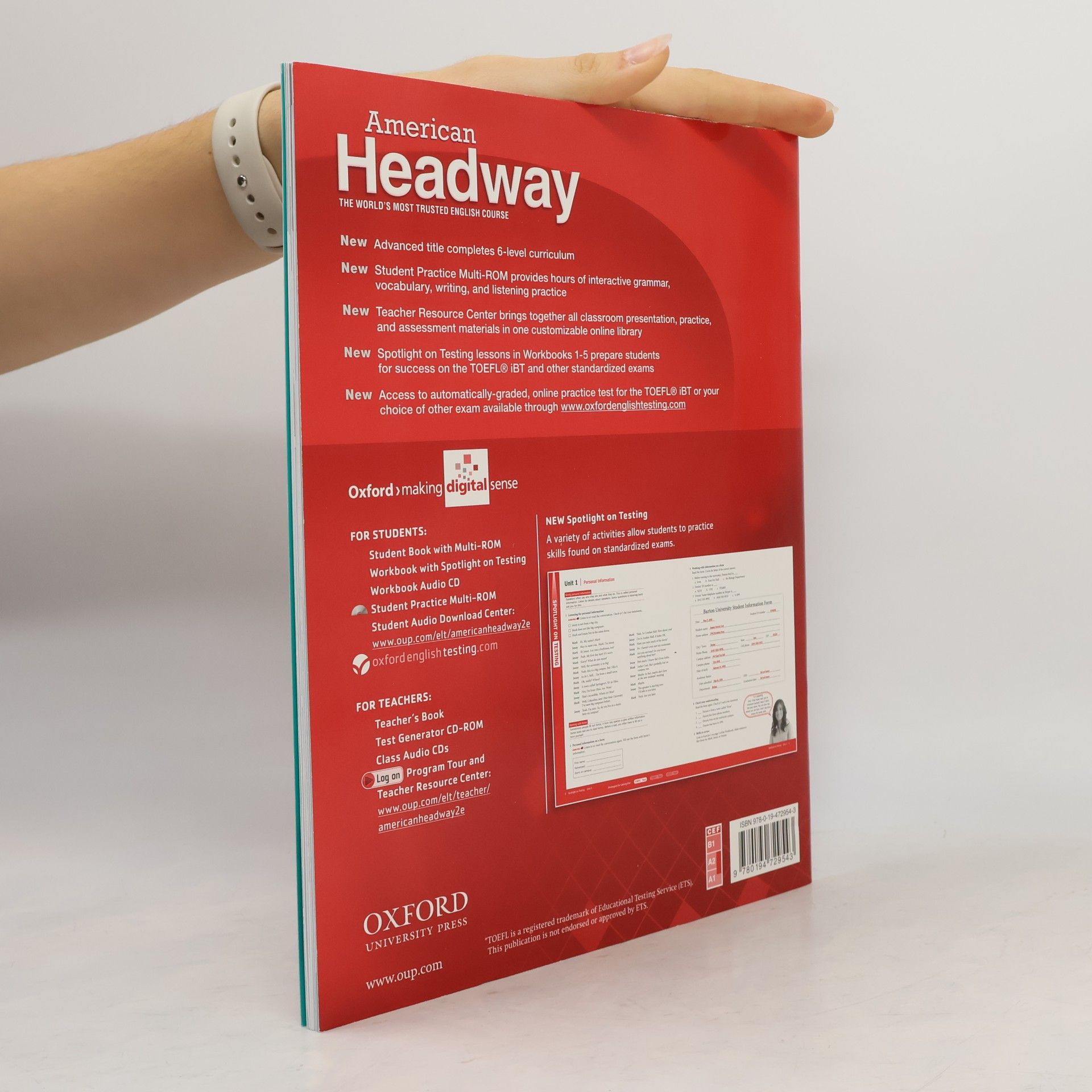 Joan Soars American Headway Second Edition 1 Workbook B