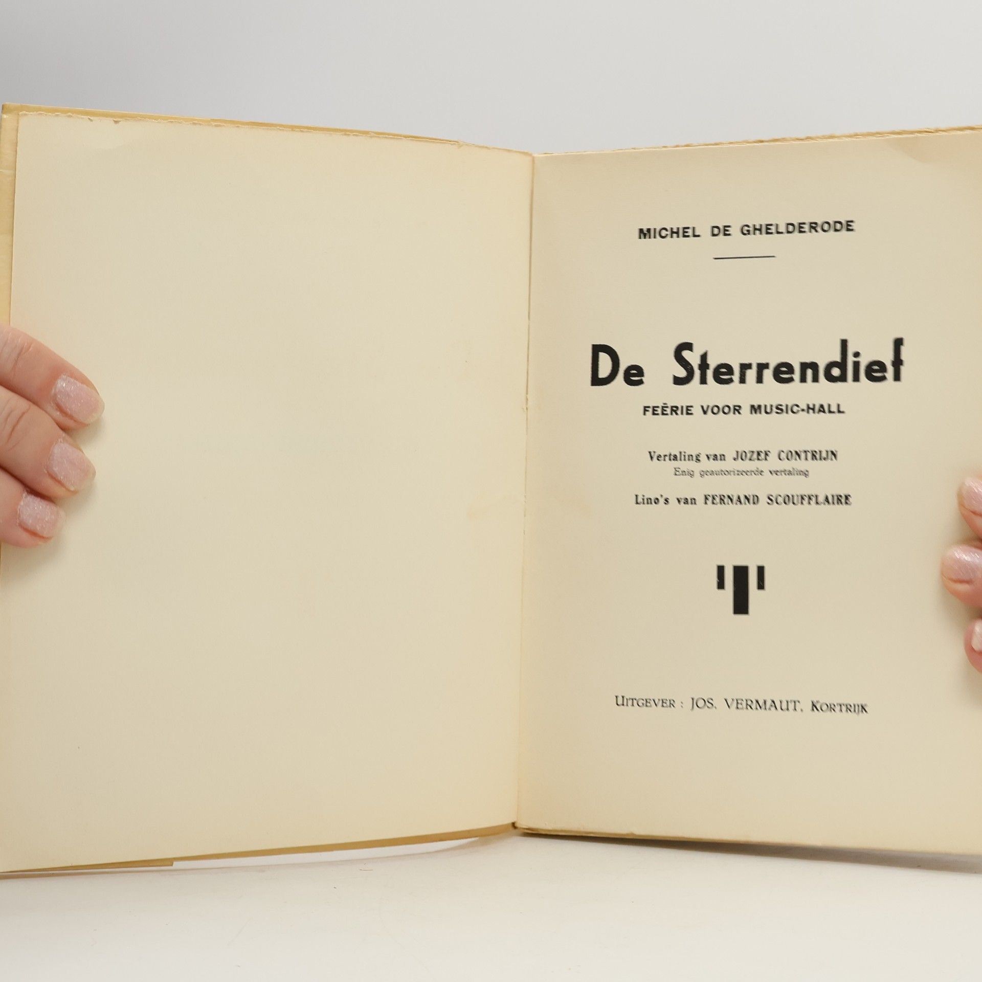 Michel de Ghelderode De sterrendief