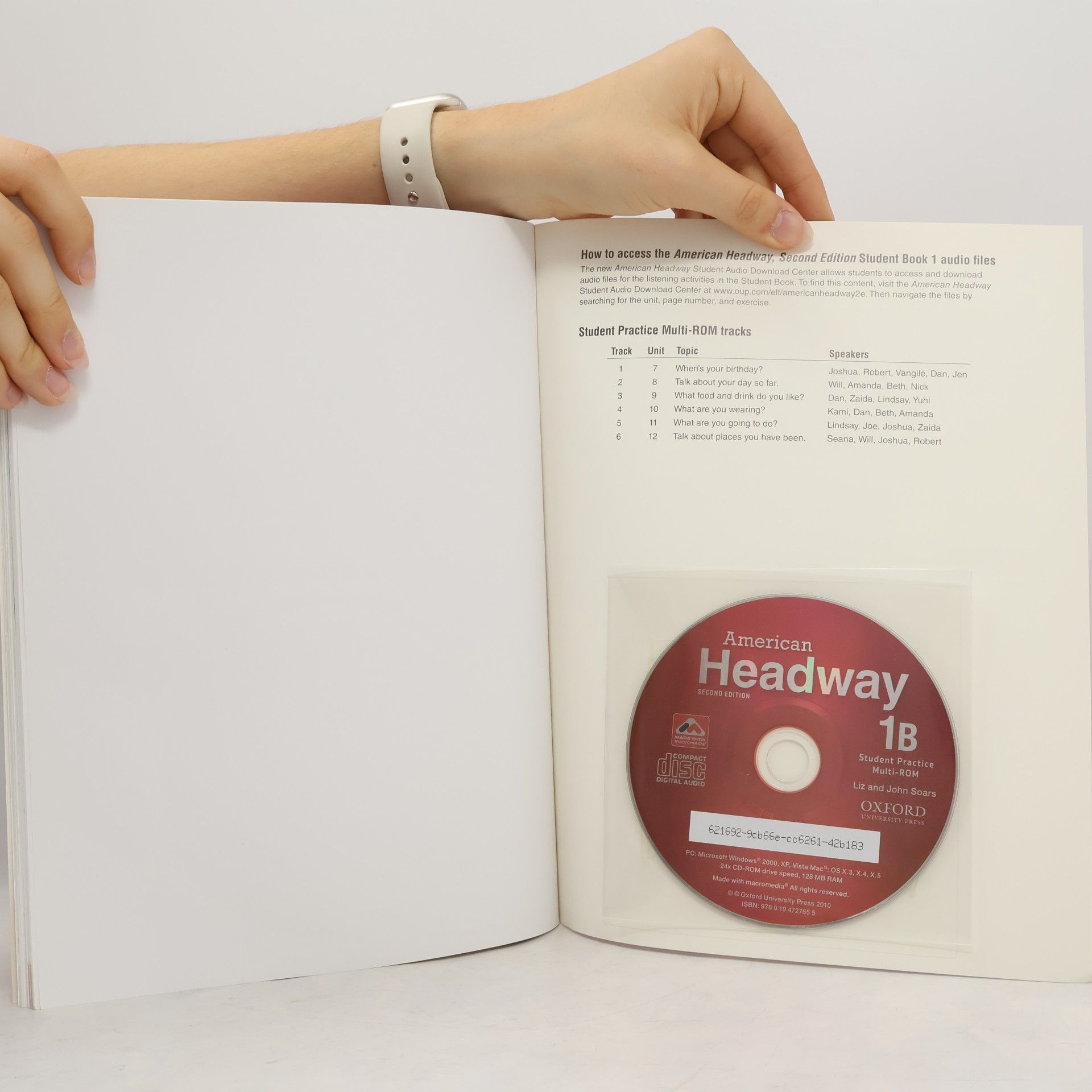 Liz Soars American Headway 1 SB BPk - Second Edition