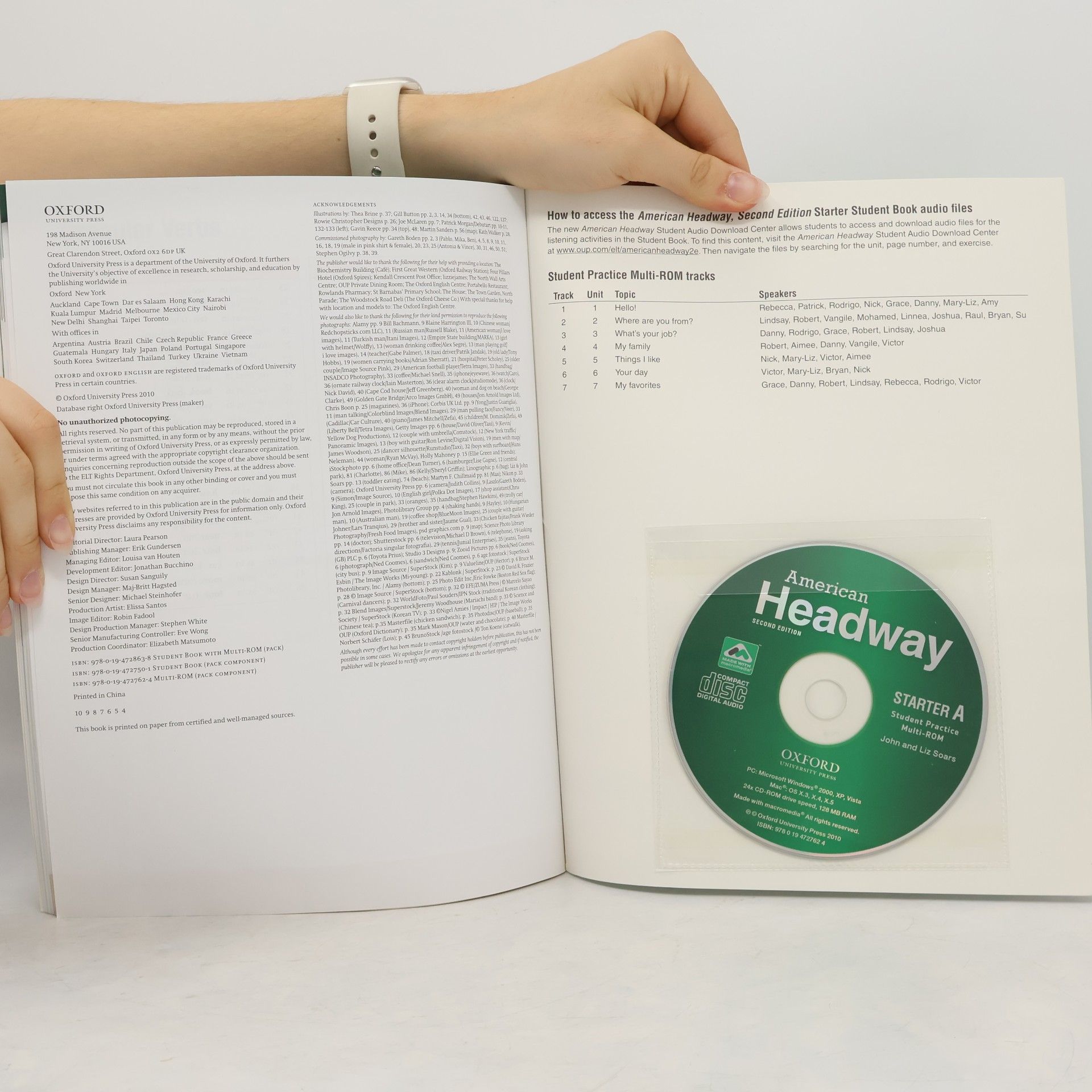 John Soars American Headway: Starter: Student Pack A