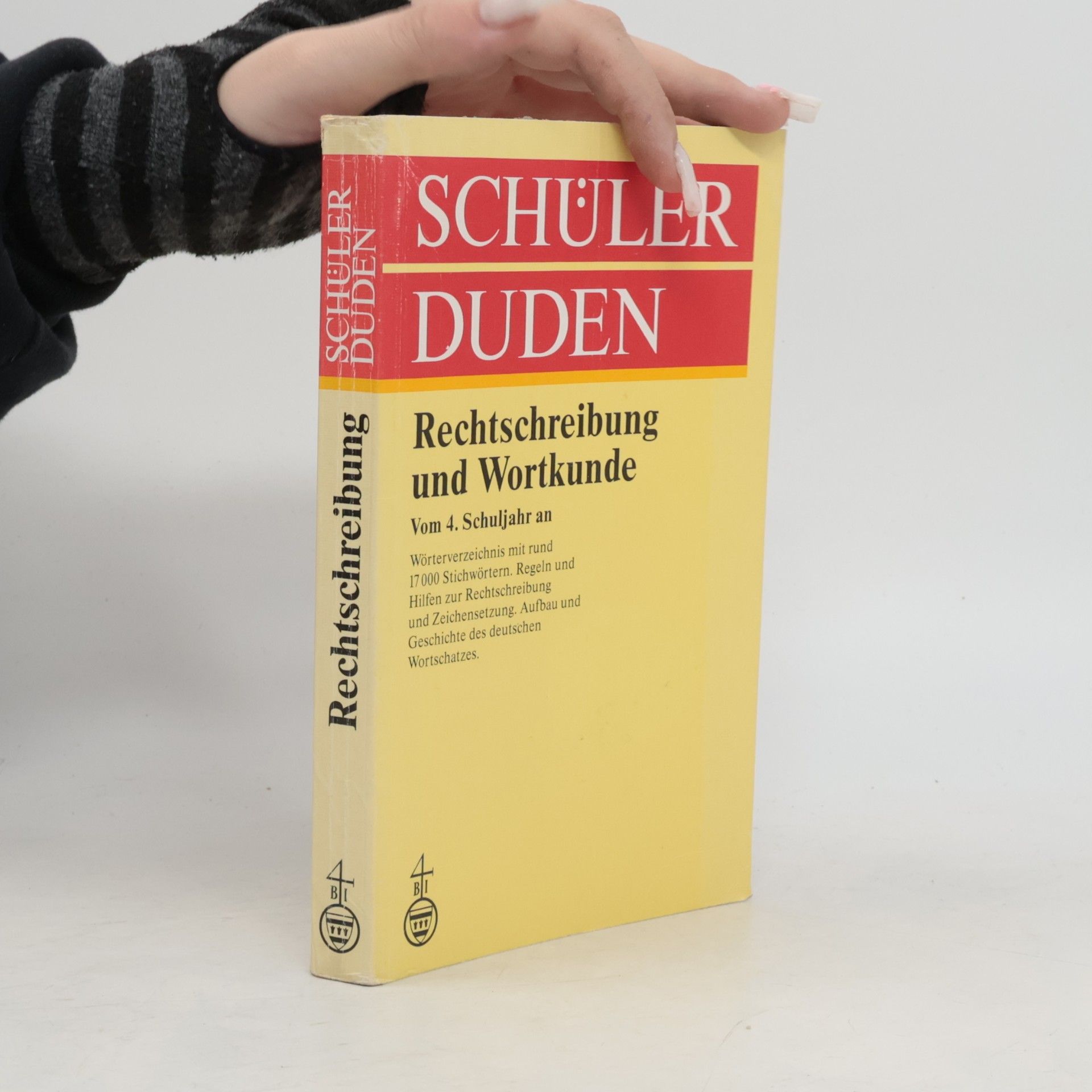 Heribert. Hartmann Duden. Schülerduden. Rechtschreibung und Wortkunde. Vom 4. Schuljahr an.
