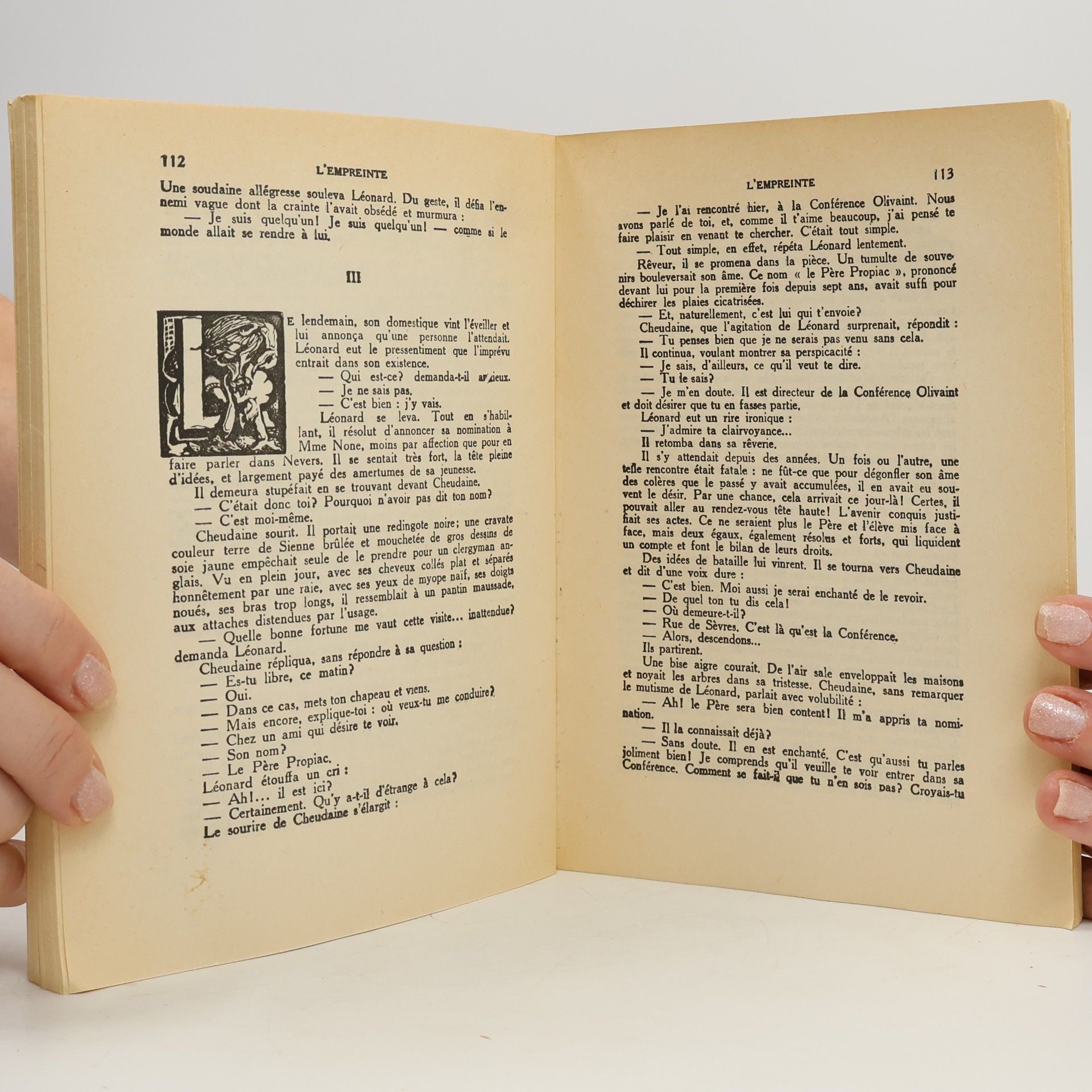 Édouard Estaunié L'empreinte
