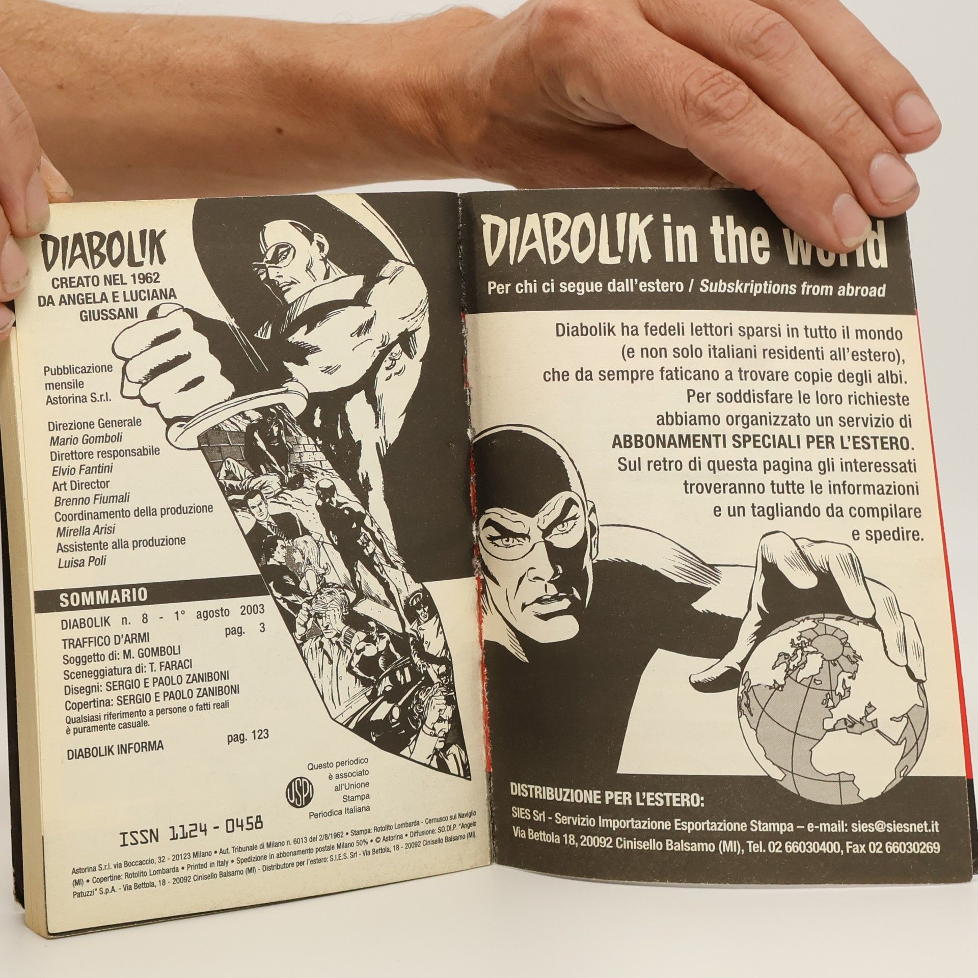 Various authors Diabolik 8.