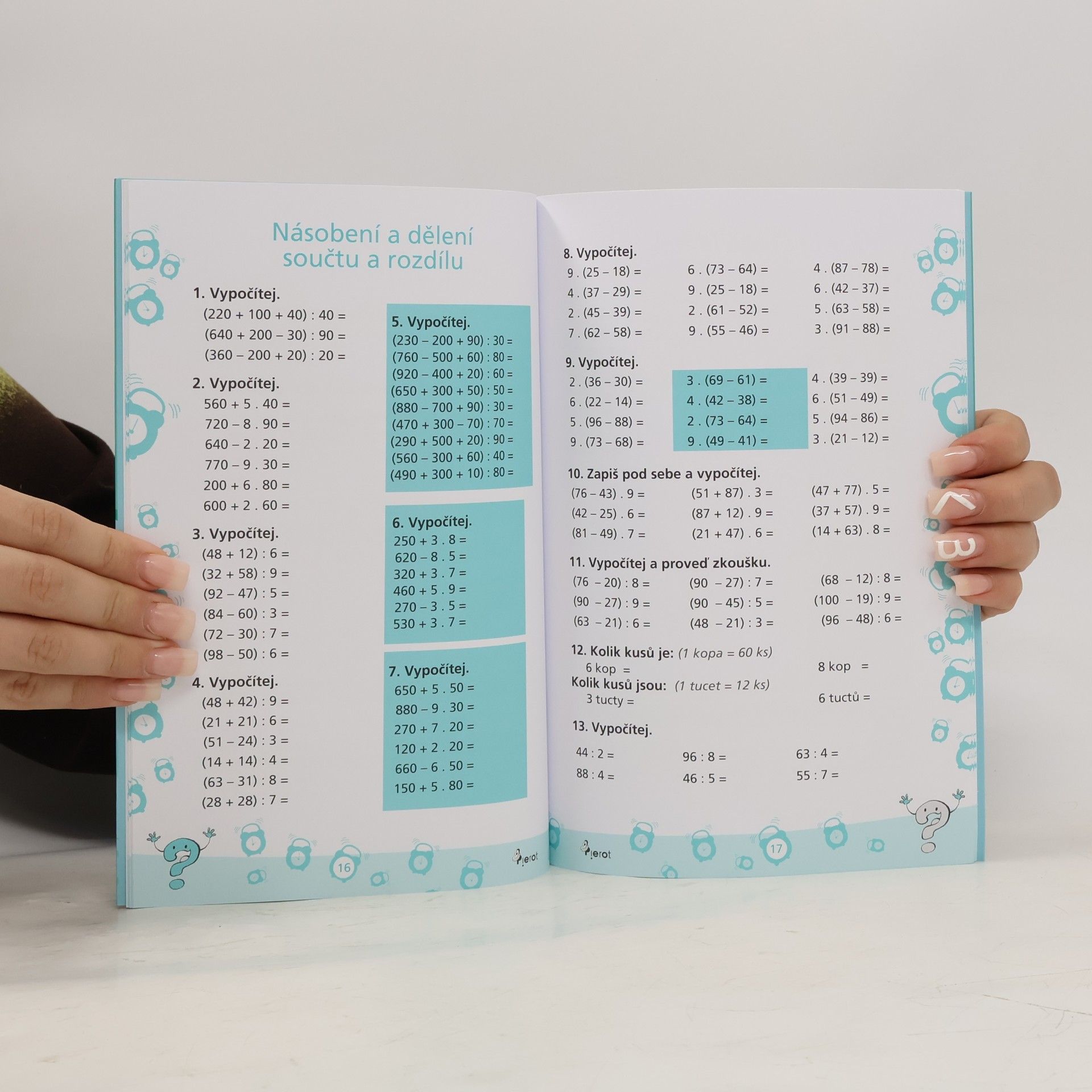 Petr Sulc Pětiminutovky : matematika pro 4. třídu
