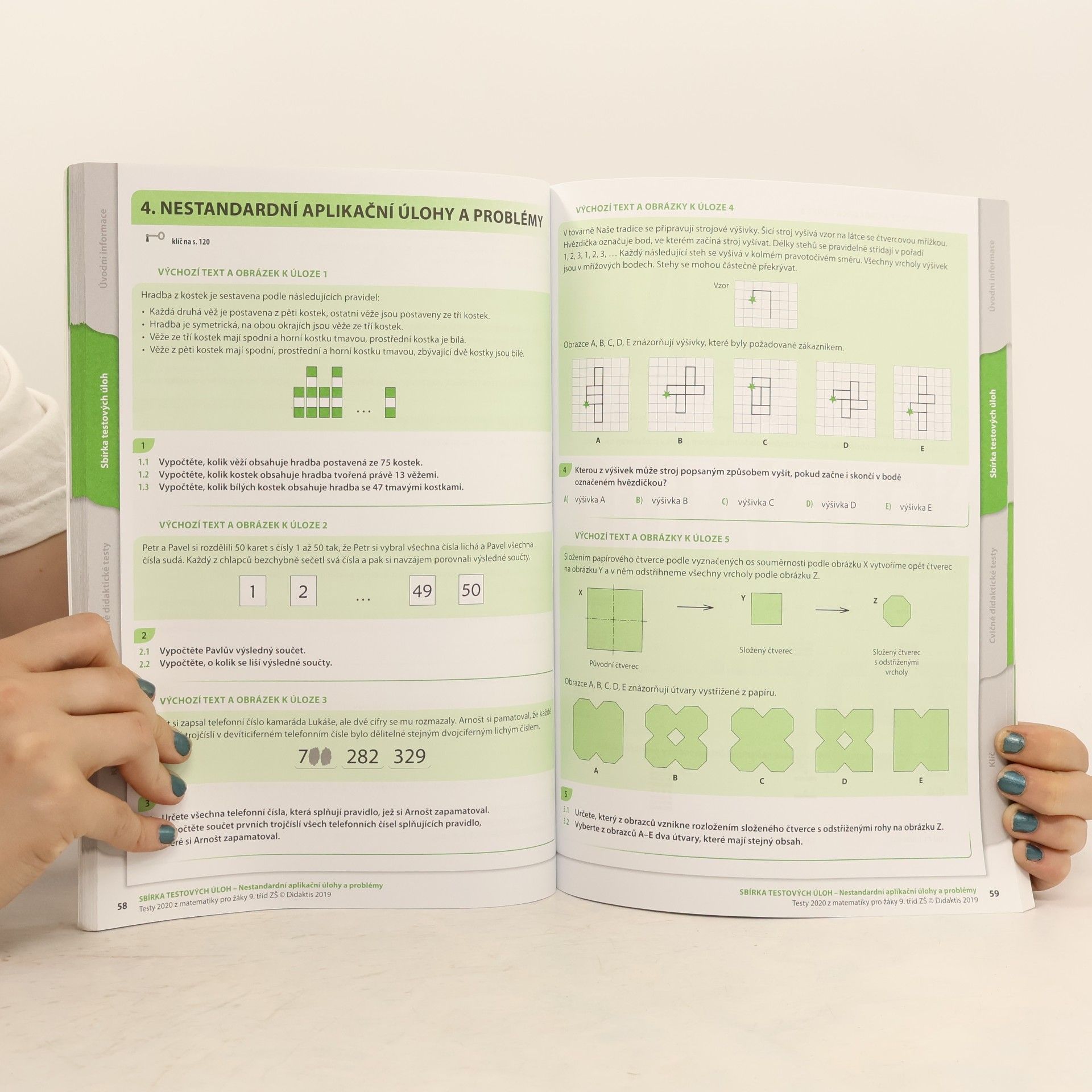 Hana Hedbávná Testy 2020 pro žáky 9. tříd ZŠ z matematiky