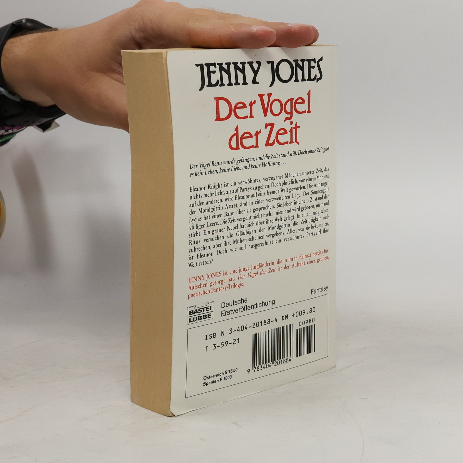 Jenny Jones Der Vogel der Zeit. Der Flug über das Feuer. Fantasy-Roman