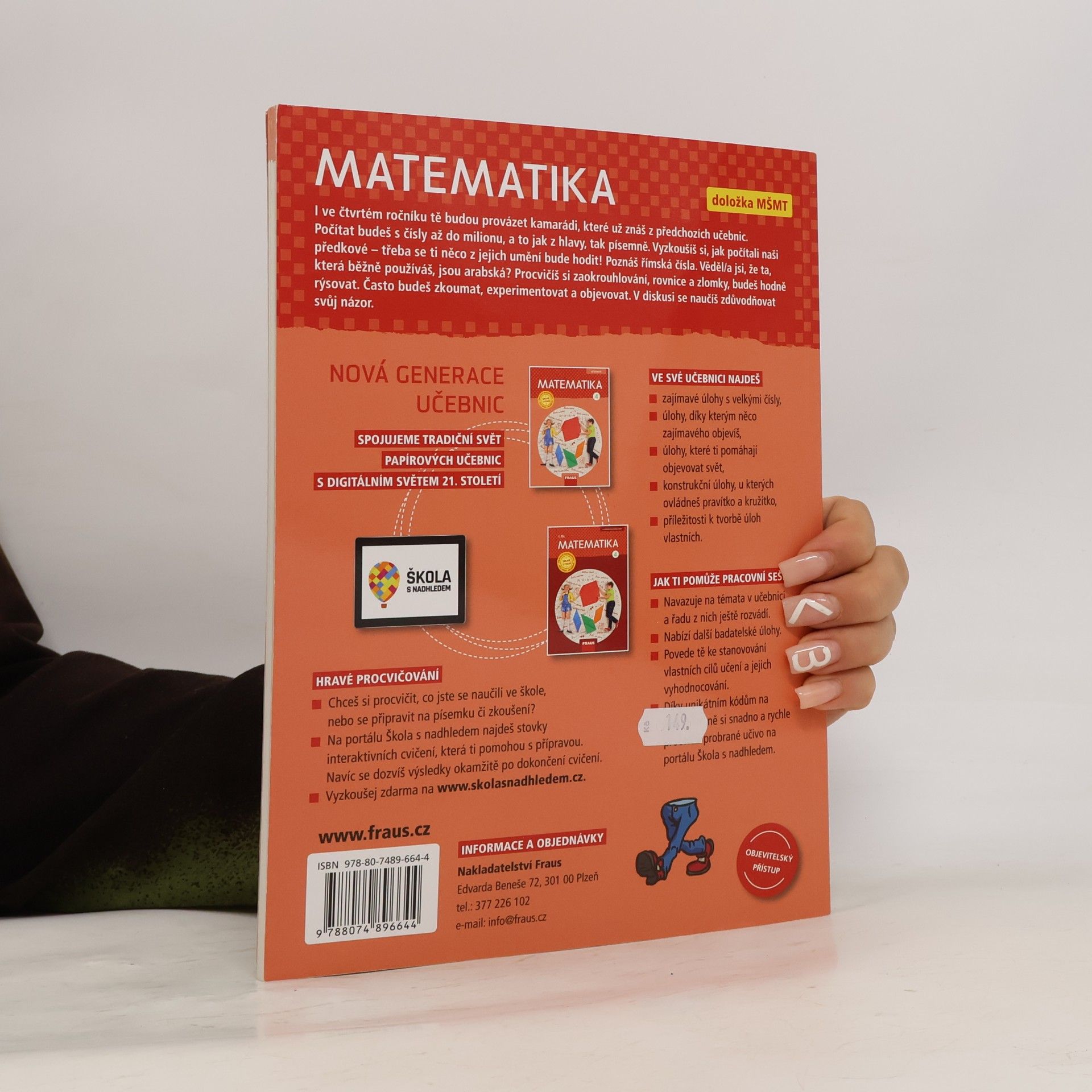 Eva Bomerová Matematika : pro 4. ročník základní školy