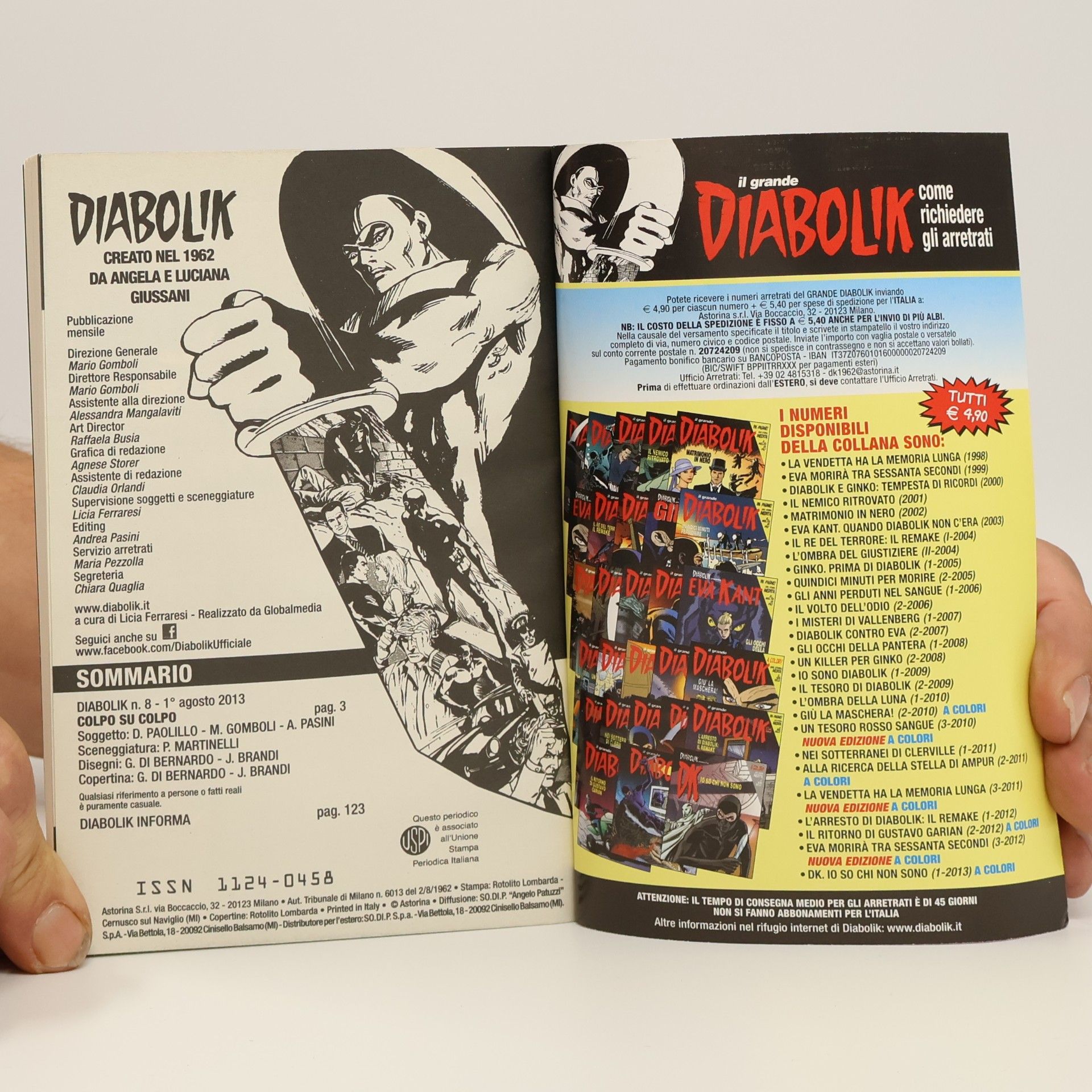 Various authors Diabolik 8