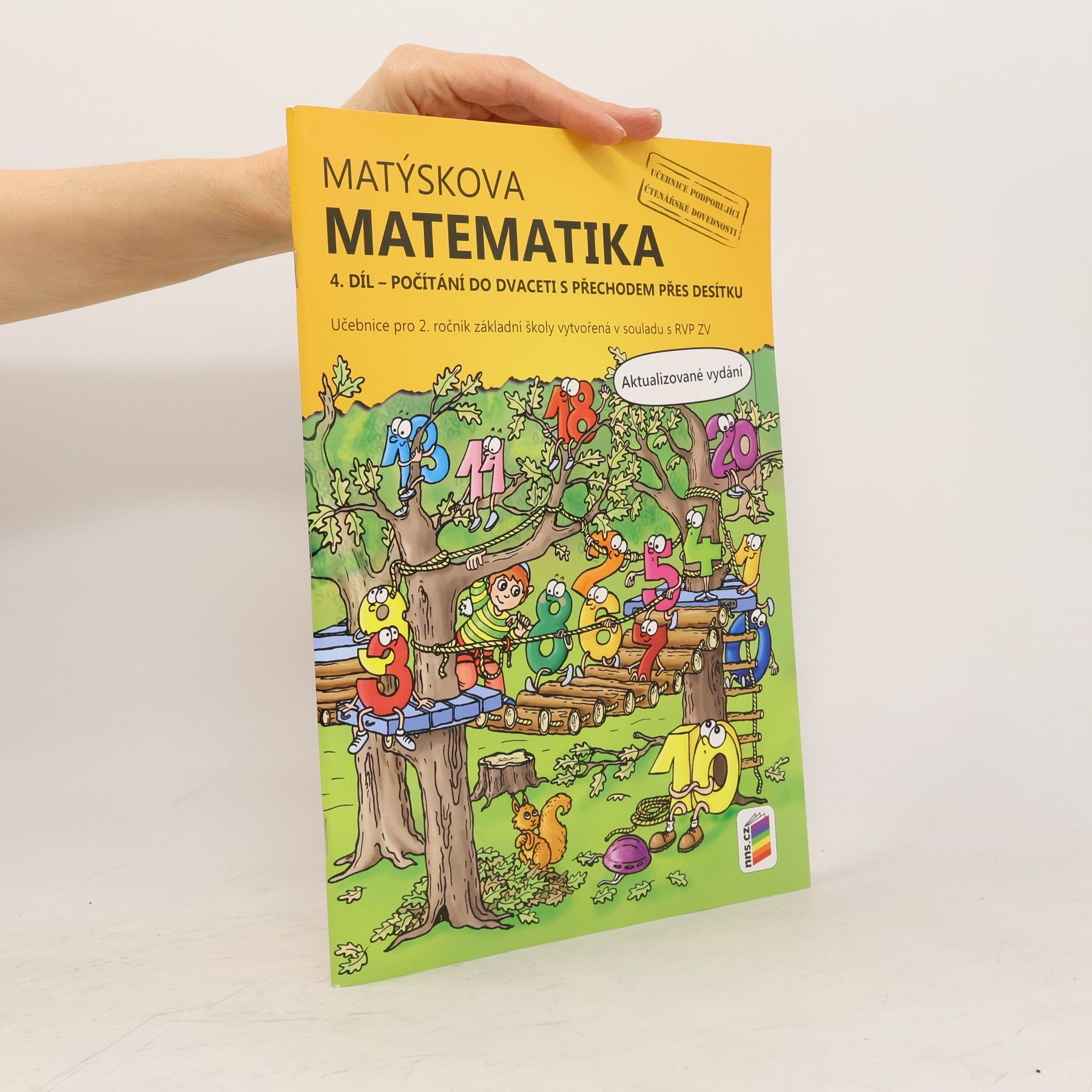 Miloš Novotný Matýskova matematika, 4. díl – počítání do 20 s přechodem přes 10 - Aktualizované vydání
