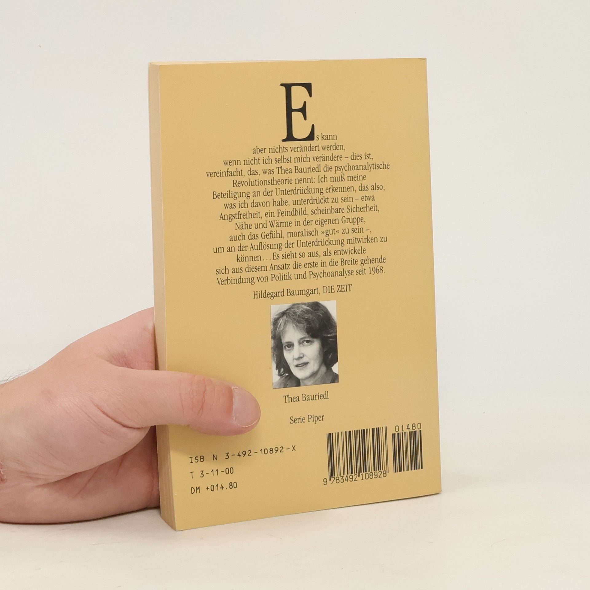 Thea Bauriedl Die Wiederkehr des Verdrängten