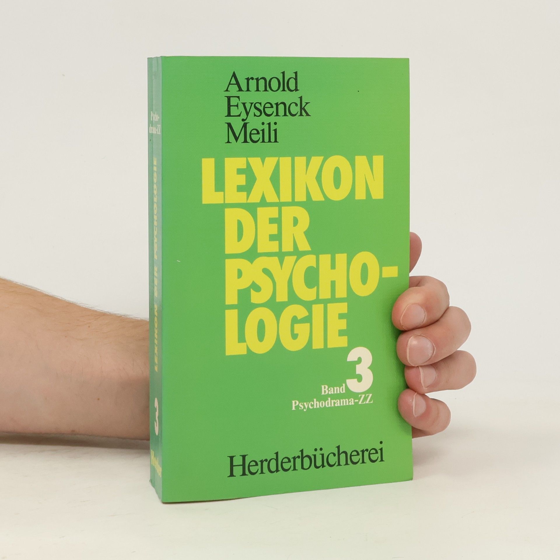 Autorenkollektiv Lexikon der Psychologie. Band 1-3