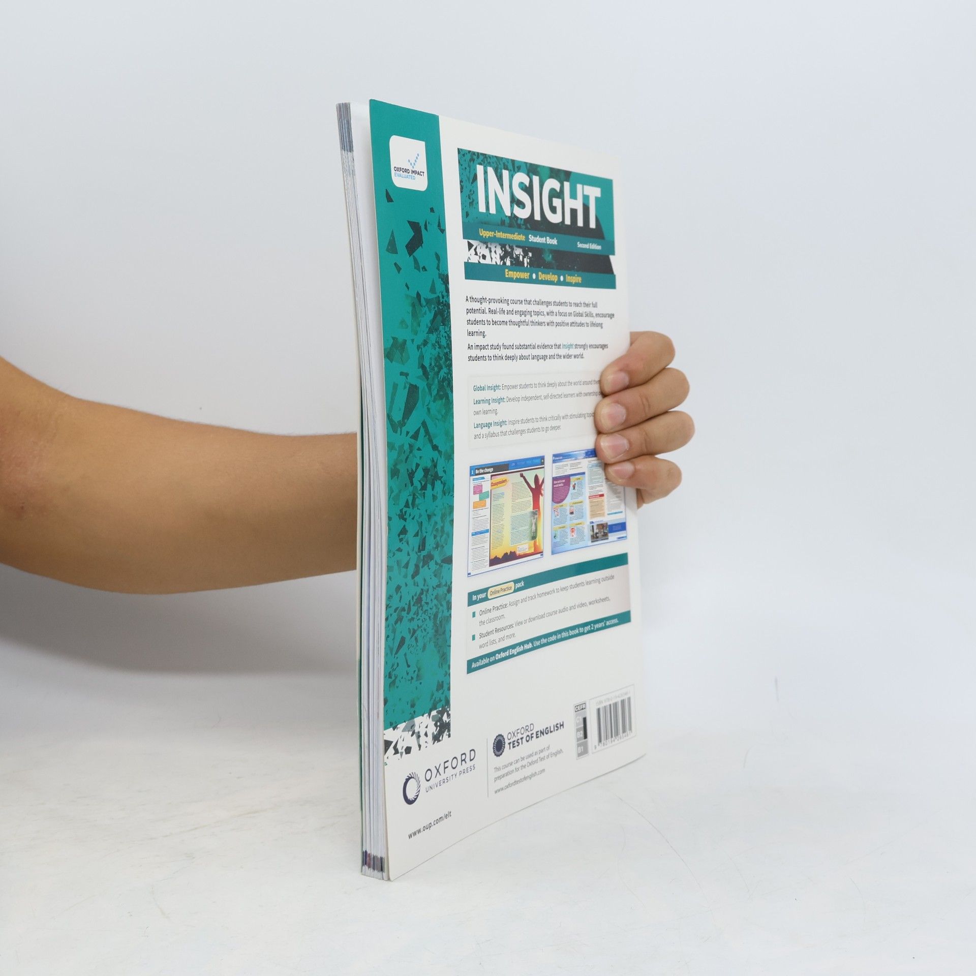 Wildman Jayne Insight Upper-Intermediate Student´s Book with Online Practice Pack, 2 nd