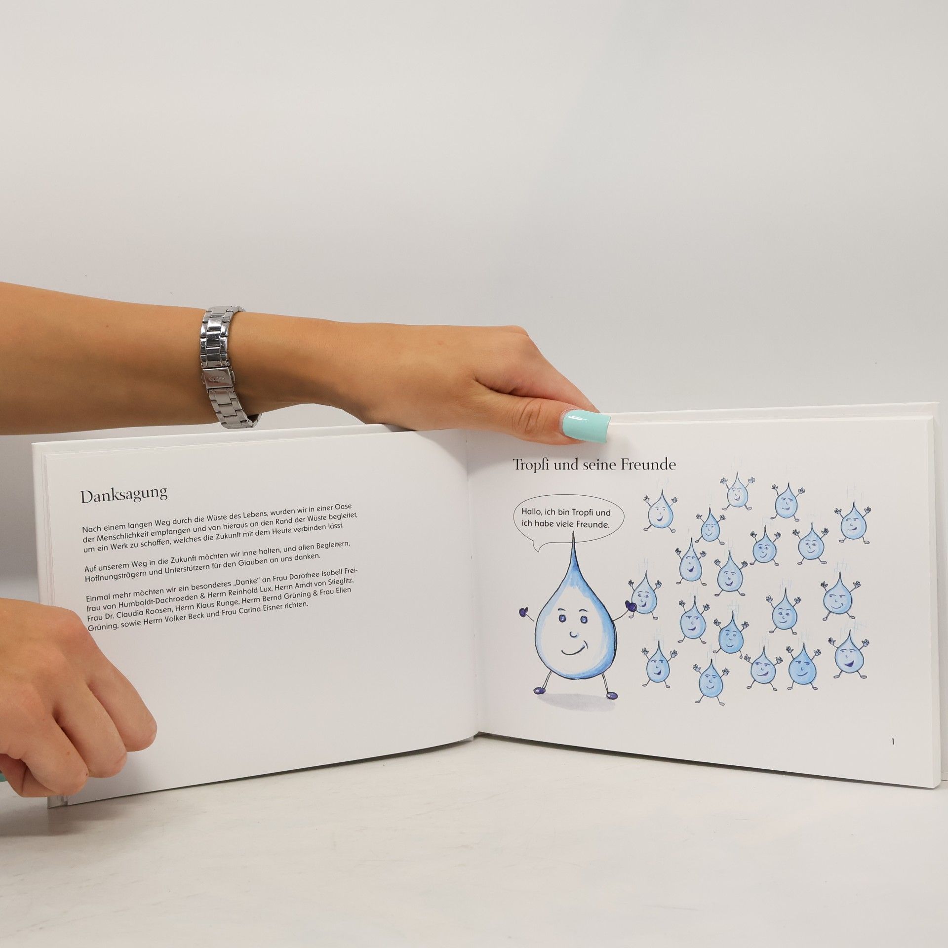 Günter Heinrich Die wunderbare Welt des Wassers. Bilder-, Lese-, Mal- und Musikbuch