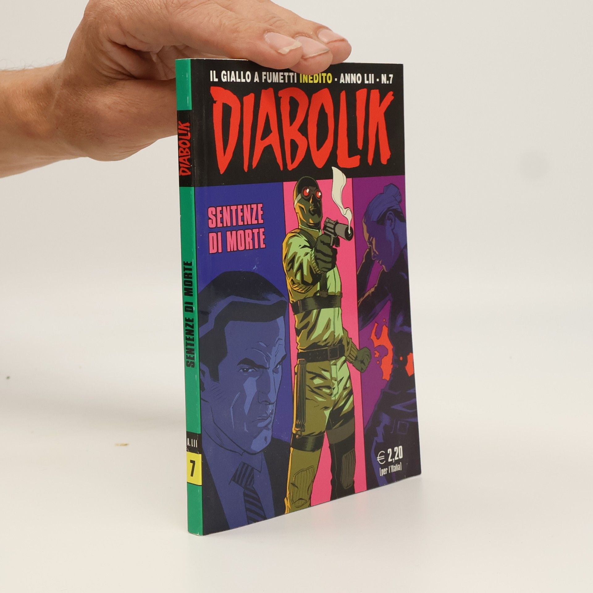Angela e Luciana Giussani Diabolik 7