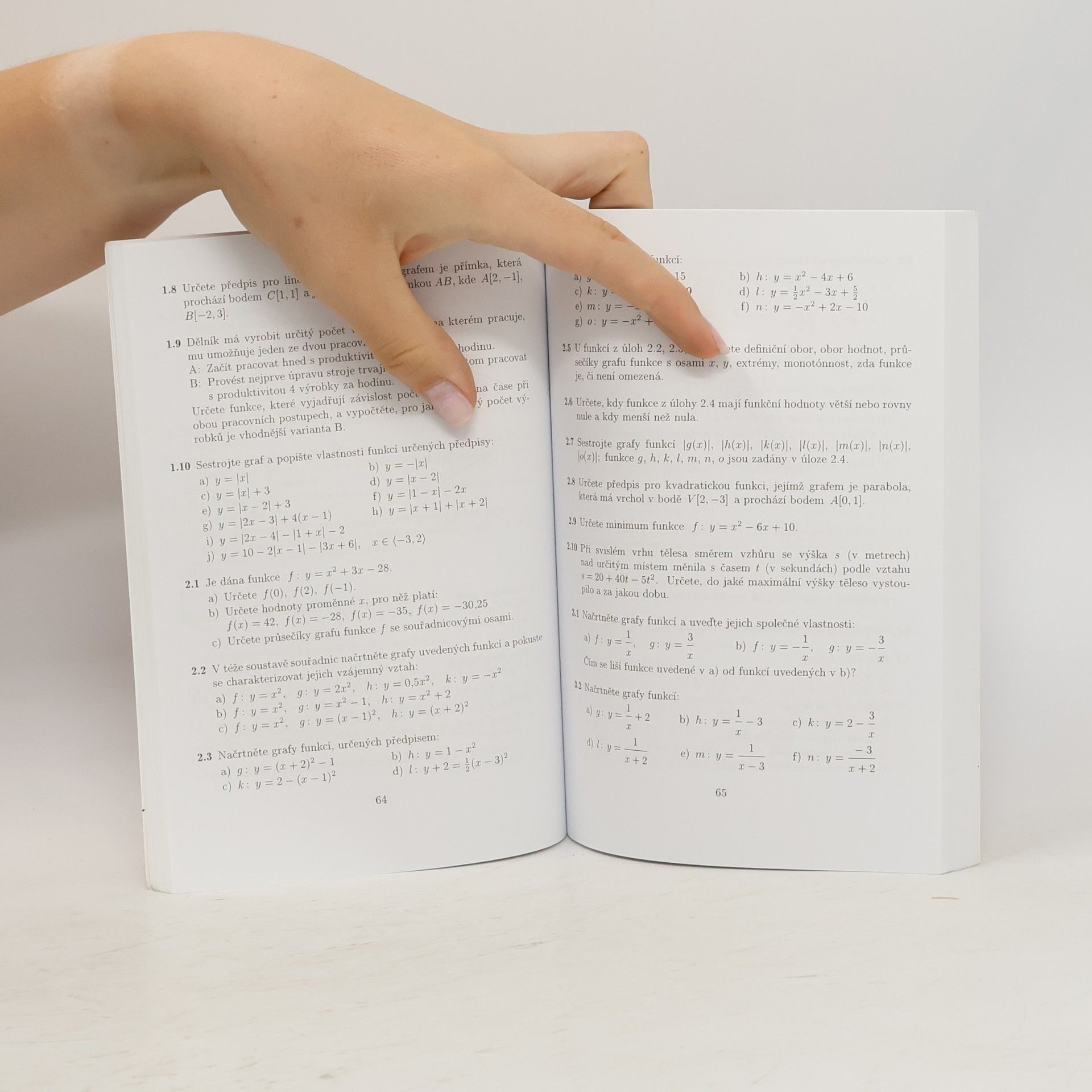 Autorenkollektiv Sbírka úloh z matematiky pro střední školy. Maturitní minimum