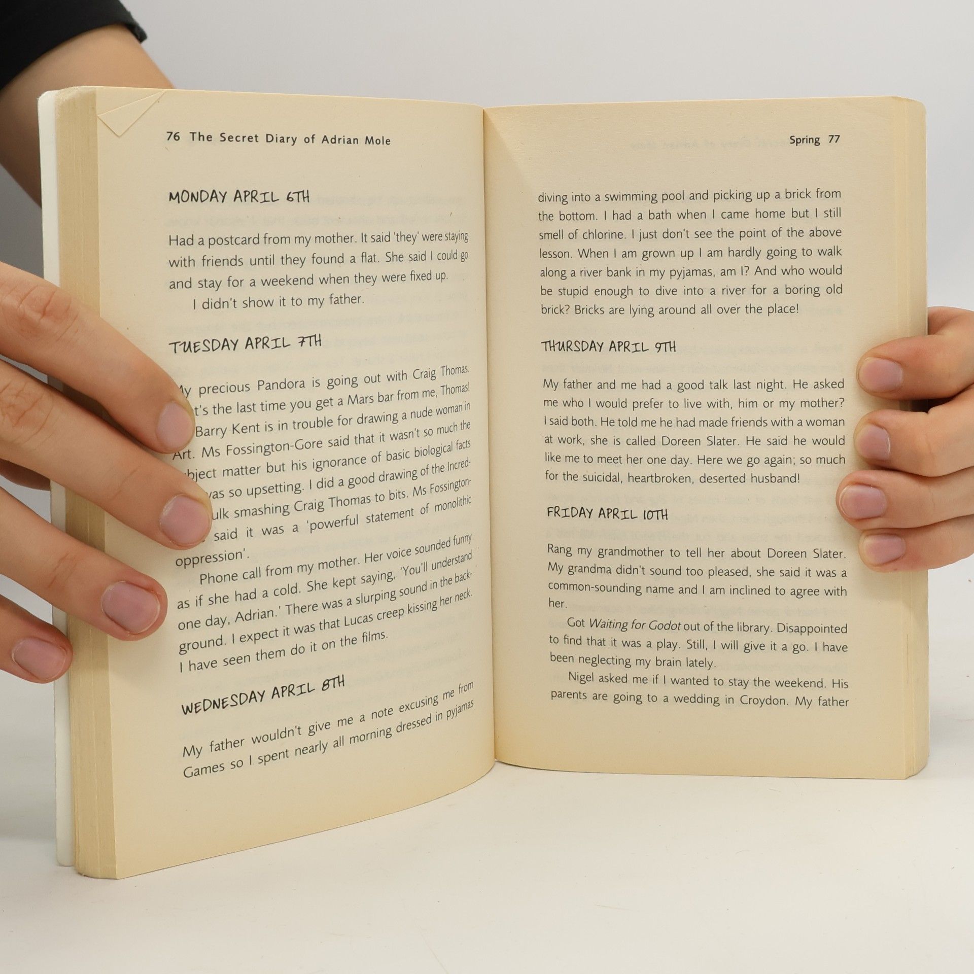 Sue Townsend The Secret Diary of Adrian Mole Aged 13 3/4