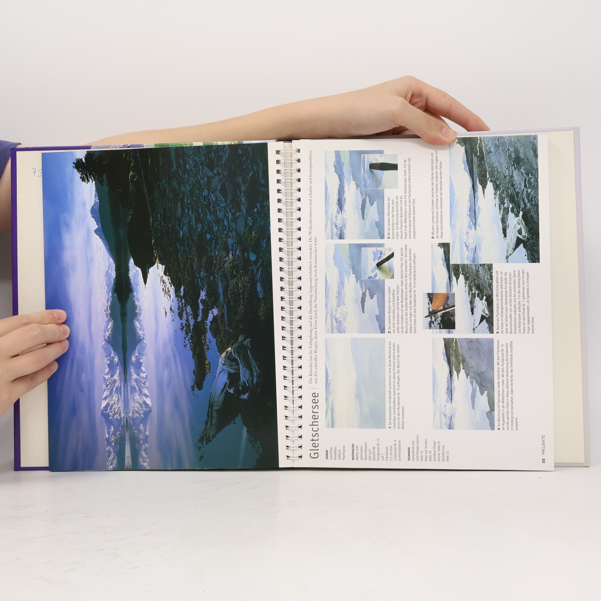Hazel Harrison Landschaften aquarellieren nach Fotos