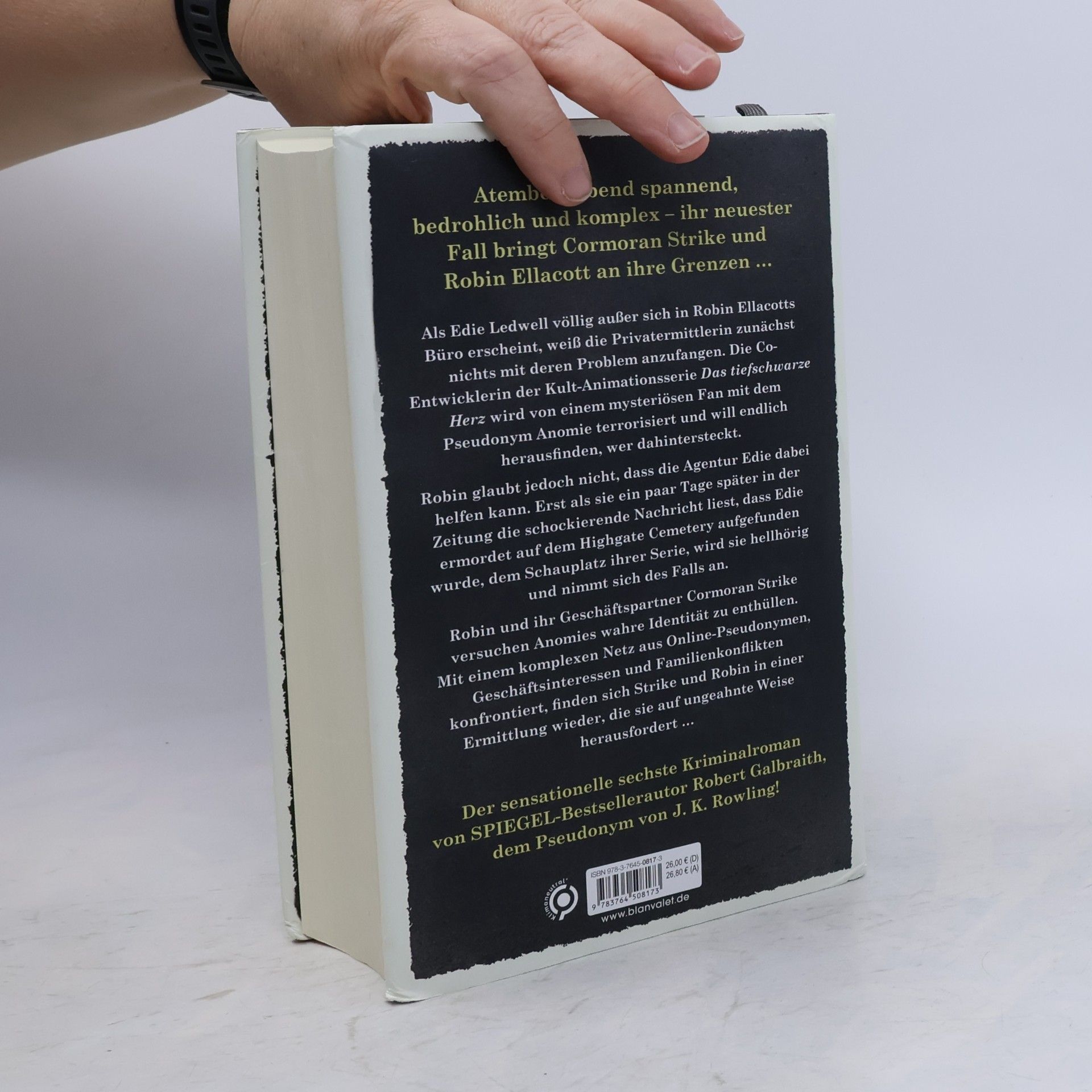 J. K. Rowling Das tiefschwarze Herz