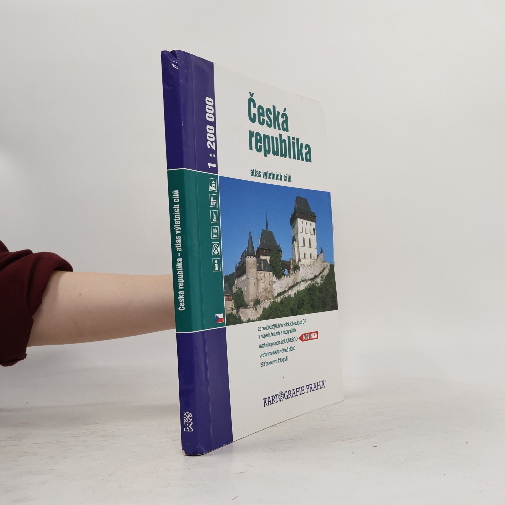 Petr Karas Česká republika atlas výletních cílů
