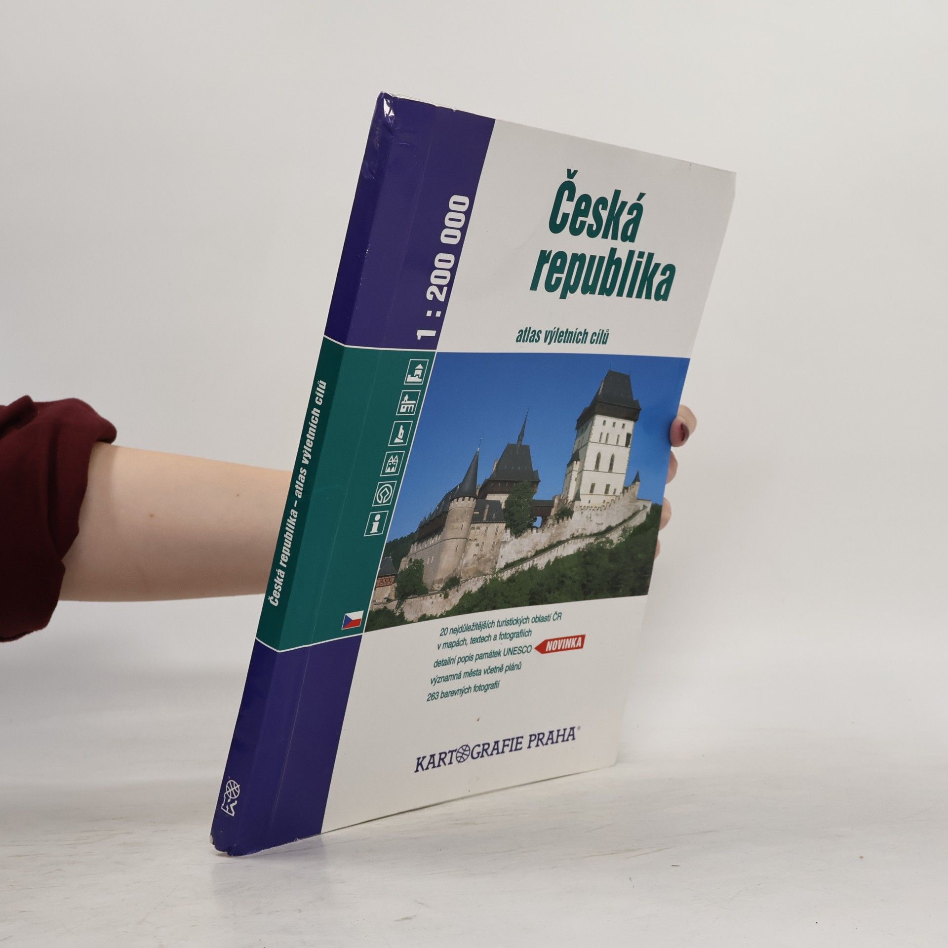 Petr Karas Česká republika atlas výletních cílů