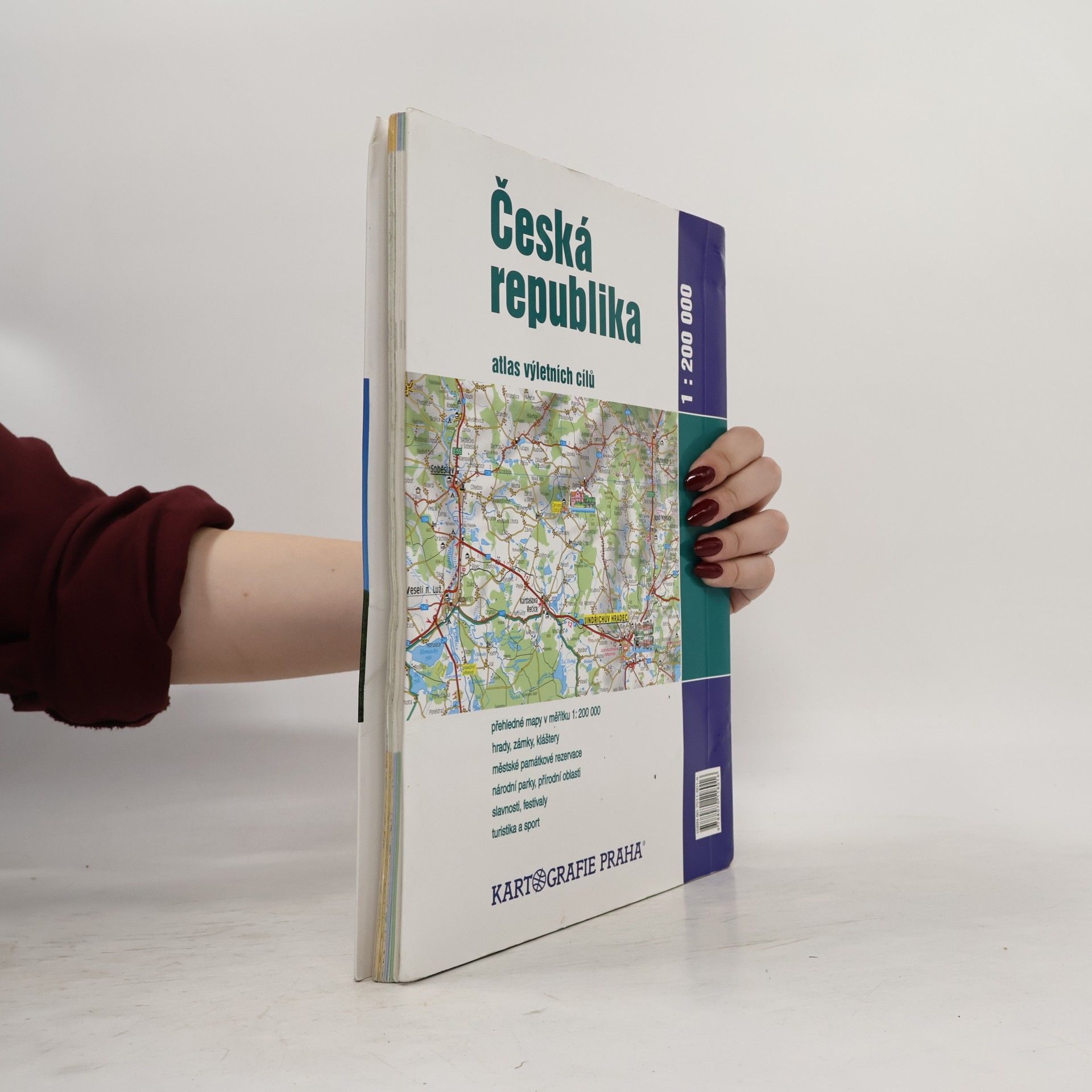 Petr Karas Česká republika atlas výletních cílů